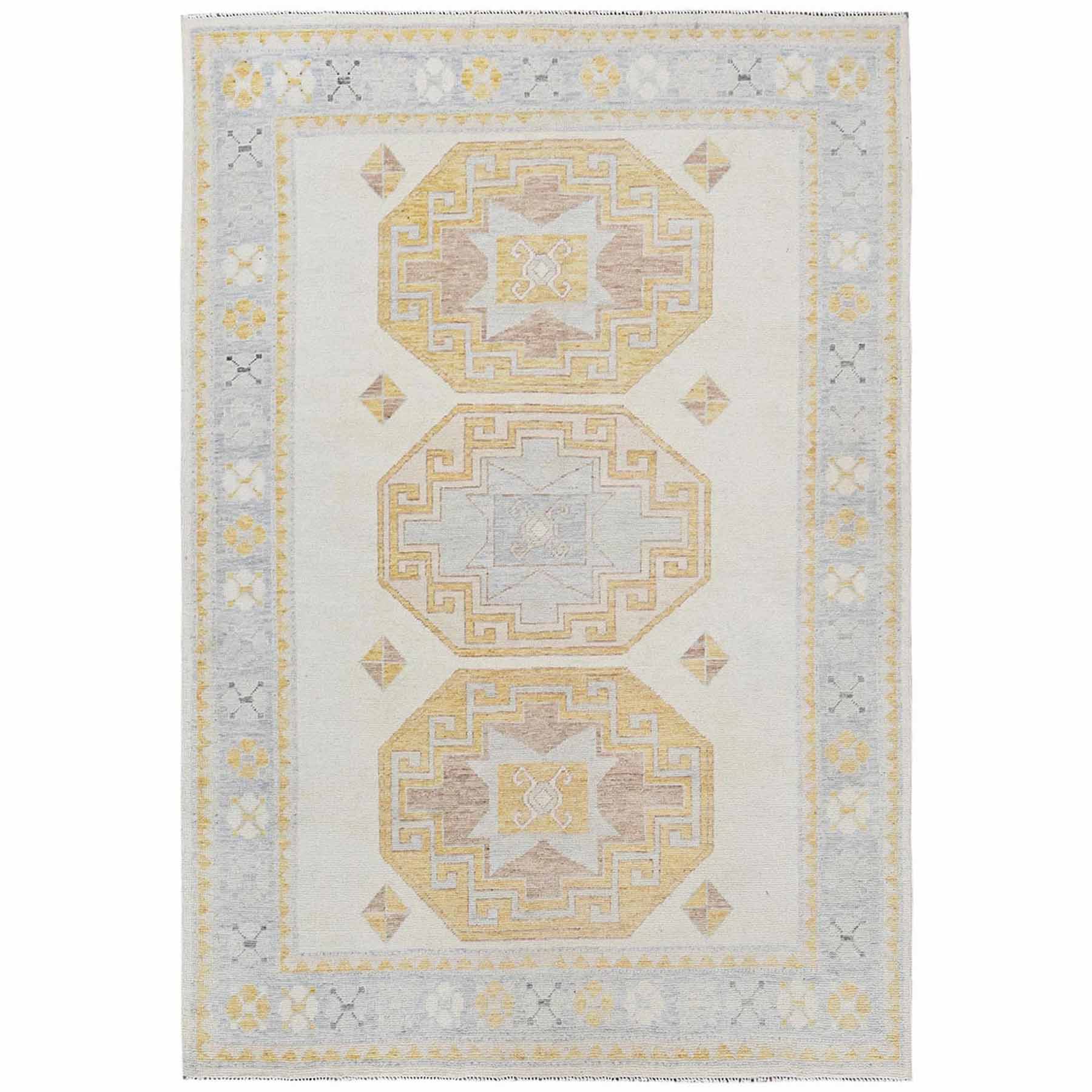 Kazak-Hand-Knotted-Rug-13410