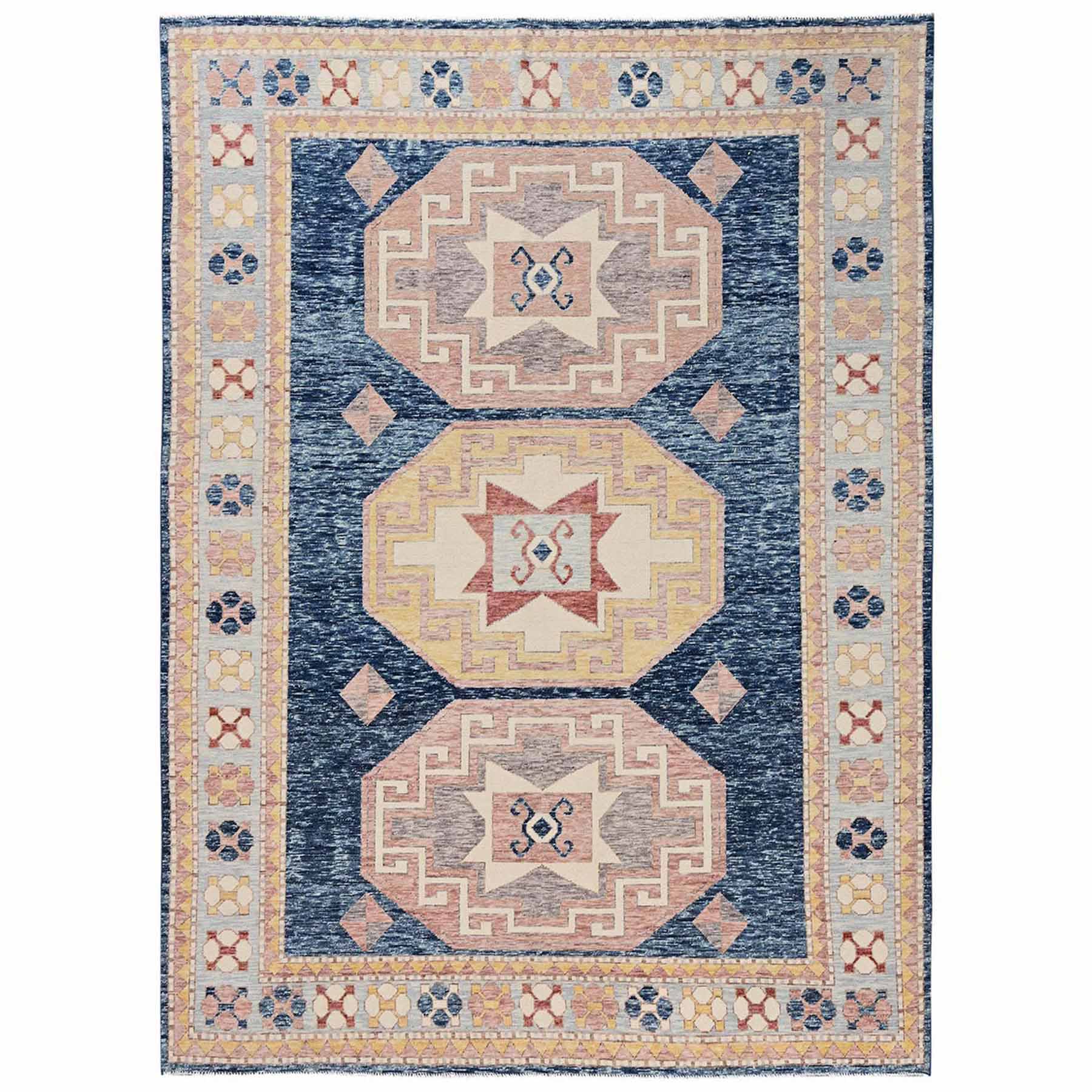 Kazak-Hand-Knotted-Rug-13555