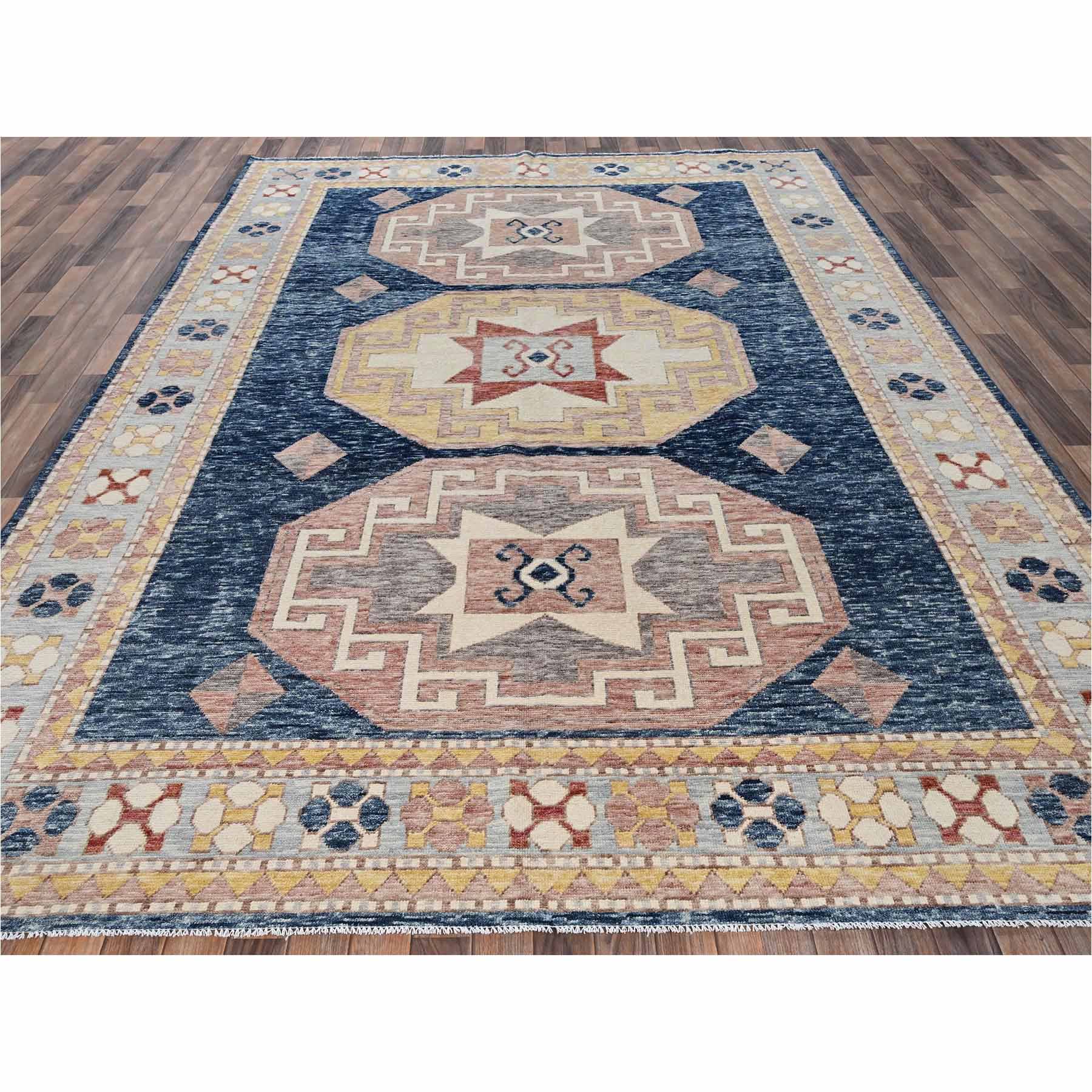 Kazak-Hand-Knotted-Rug-13555