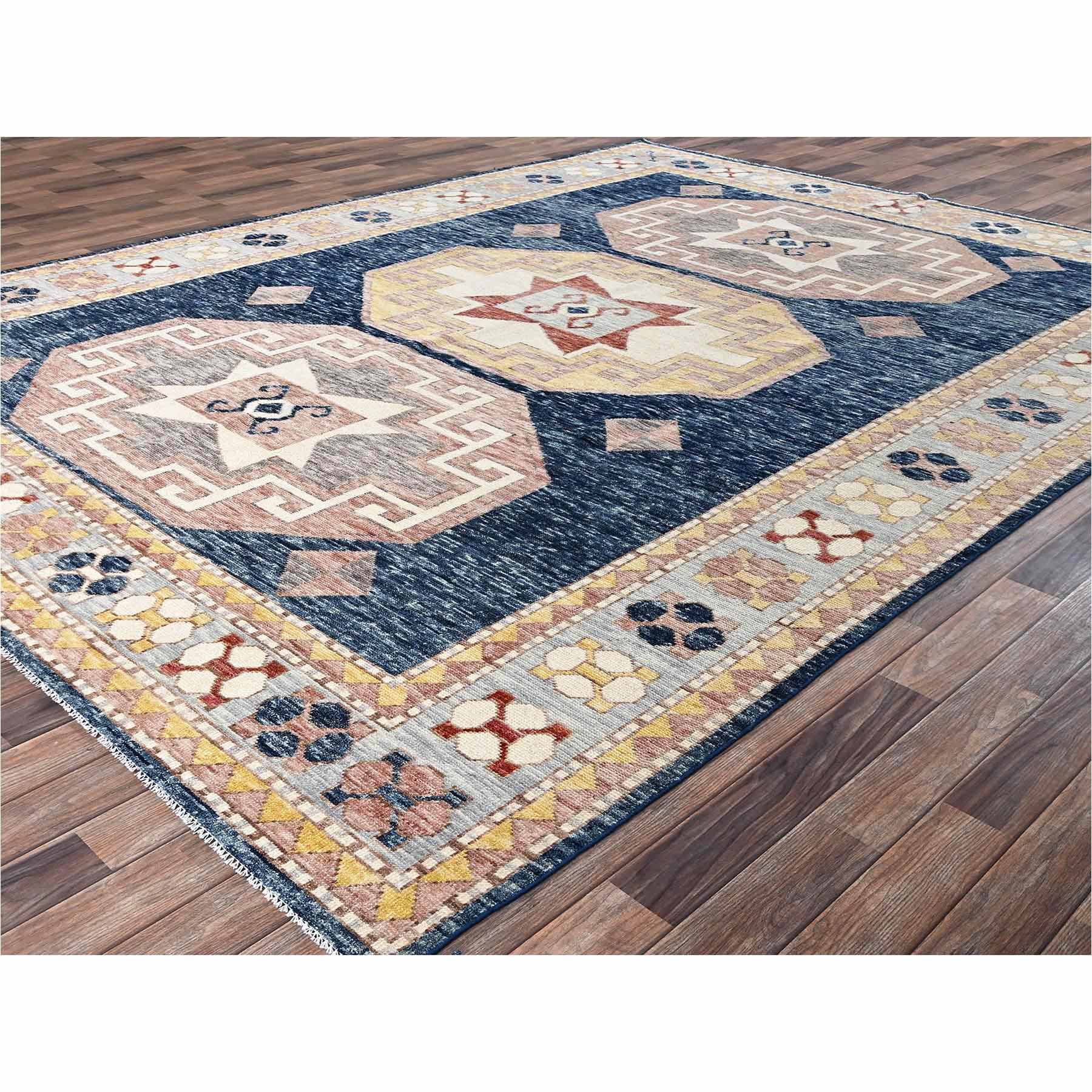 Kazak-Hand-Knotted-Rug-13555