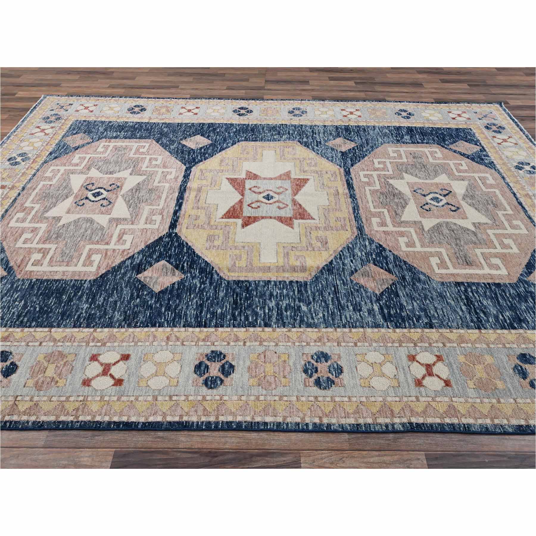Kazak-Hand-Knotted-Rug-13555