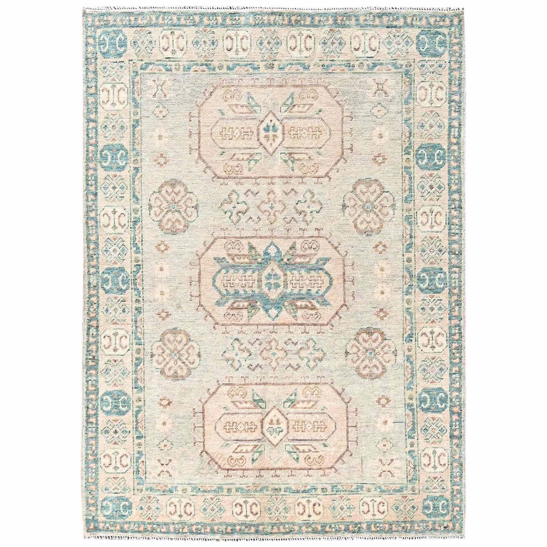 Kazak-Hand-Knotted-Rug-13600