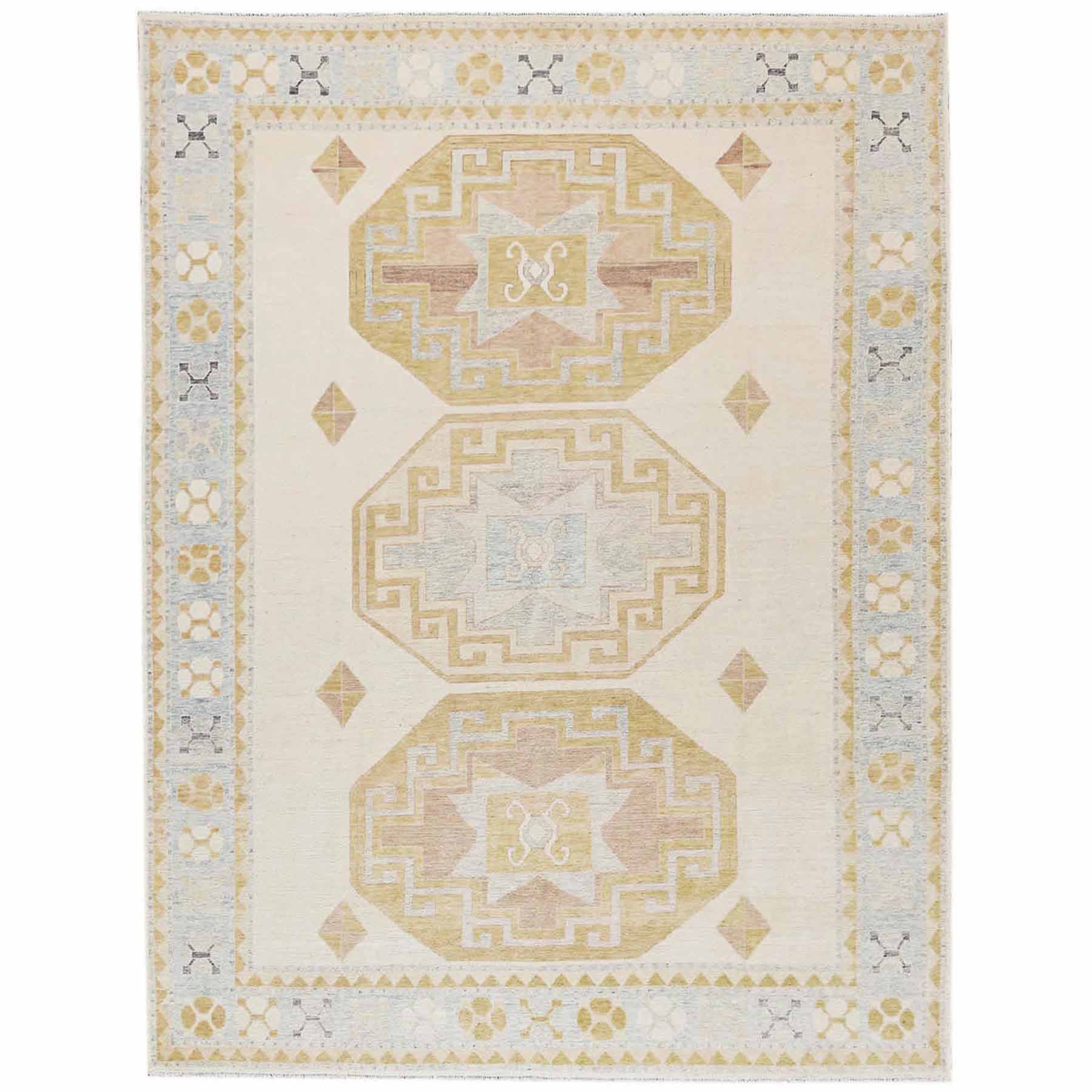 Kazak-Hand-Knotted-Rug-13795