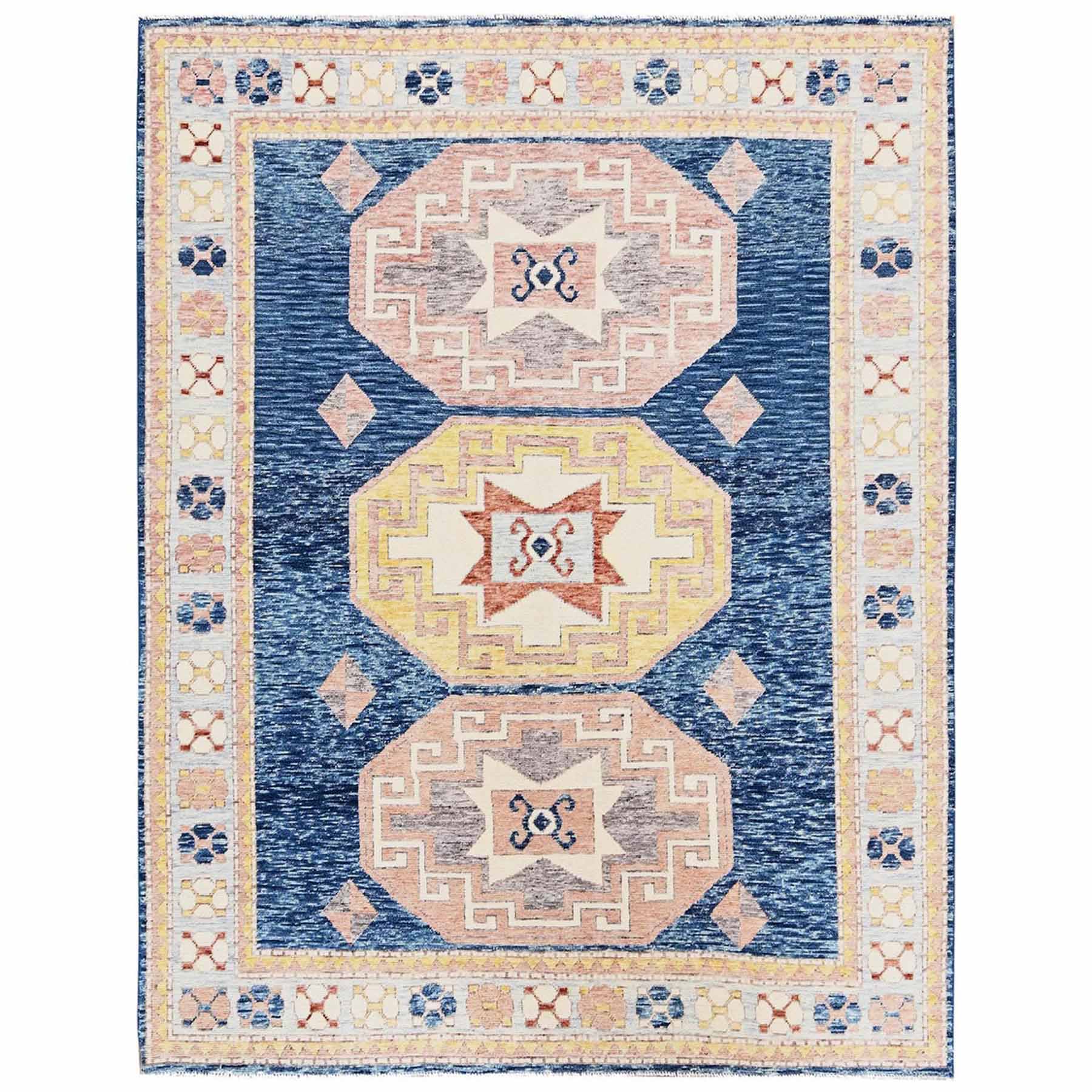 Kazak-Hand-Knotted-Rug-13805