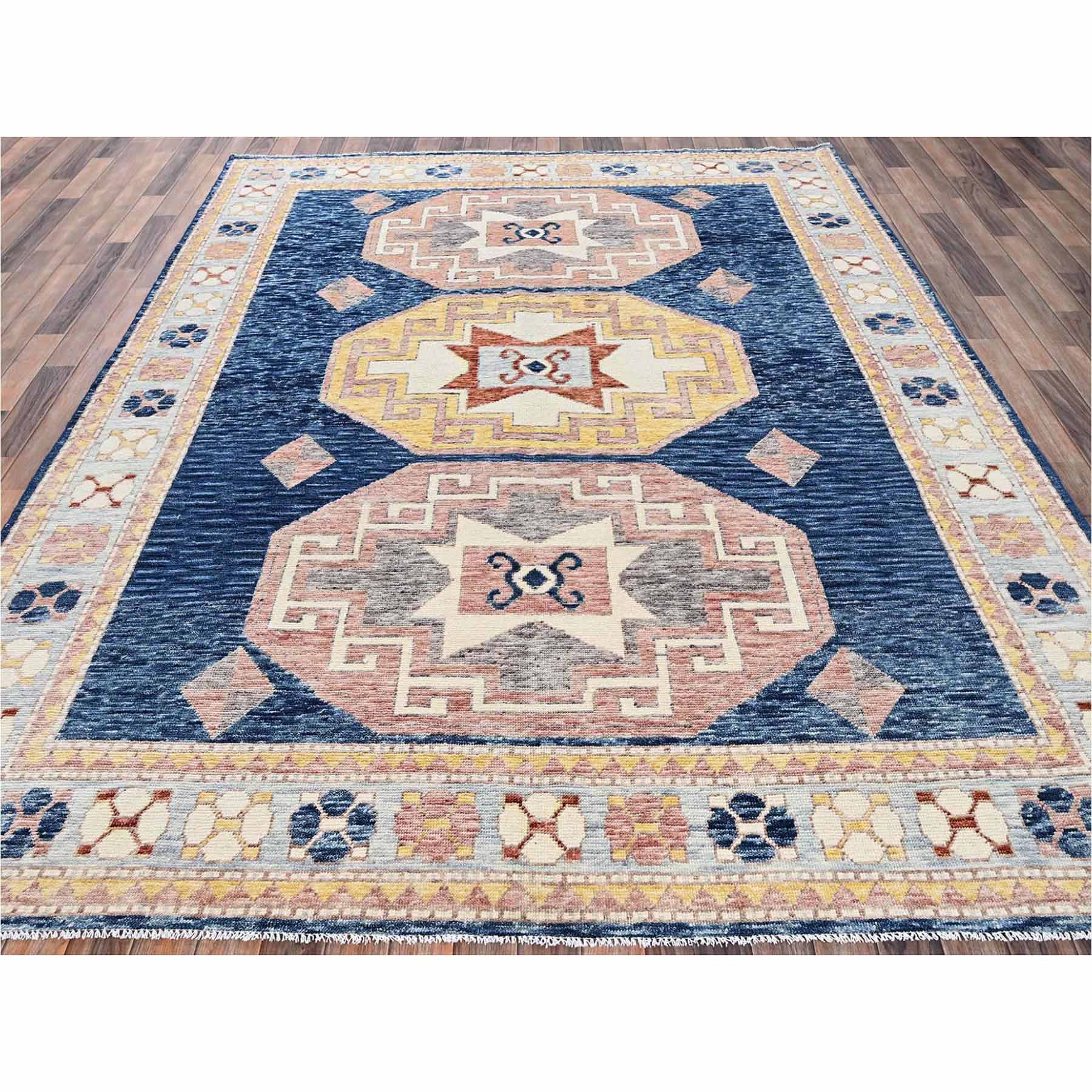 Kazak-Hand-Knotted-Rug-13805