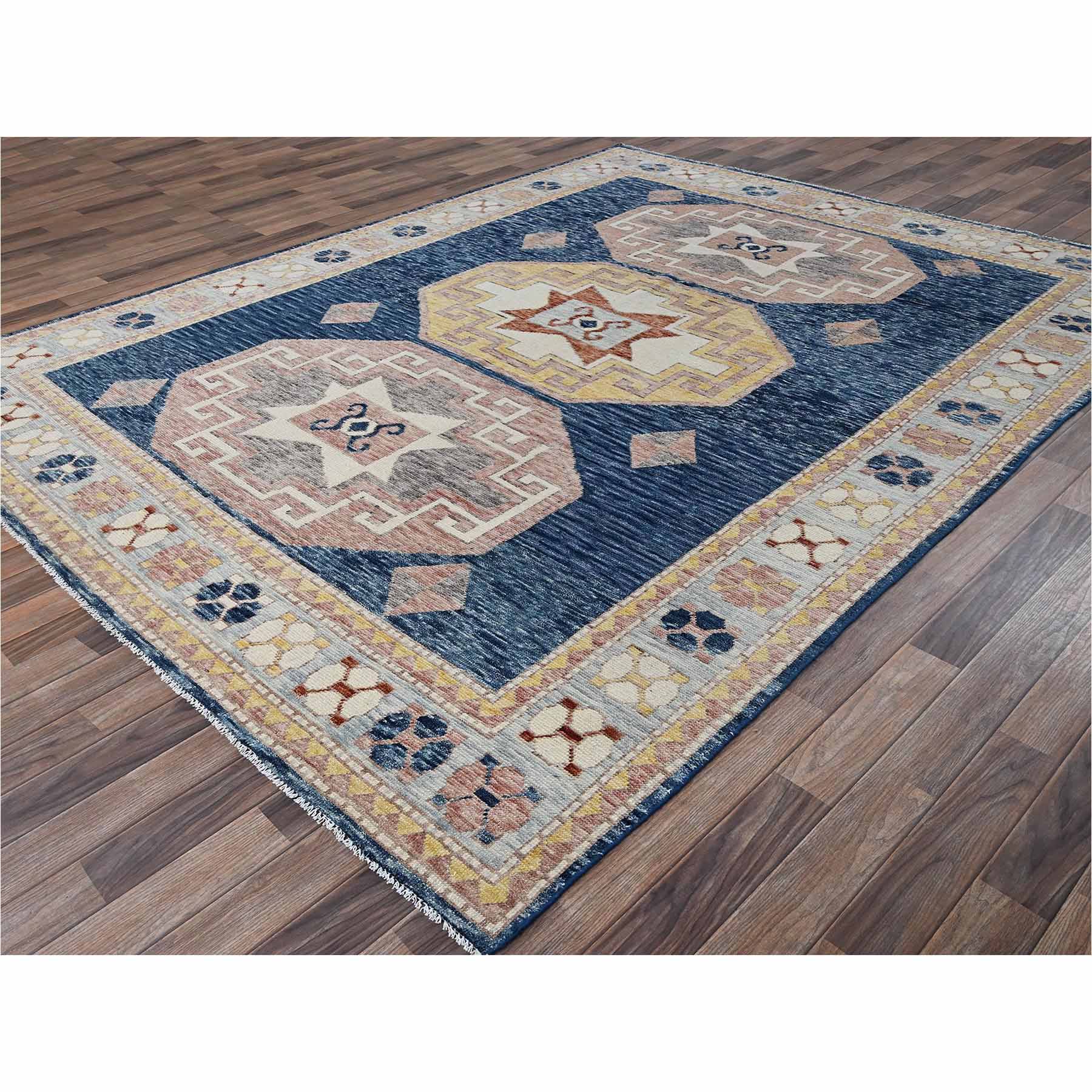 Kazak-Hand-Knotted-Rug-13805