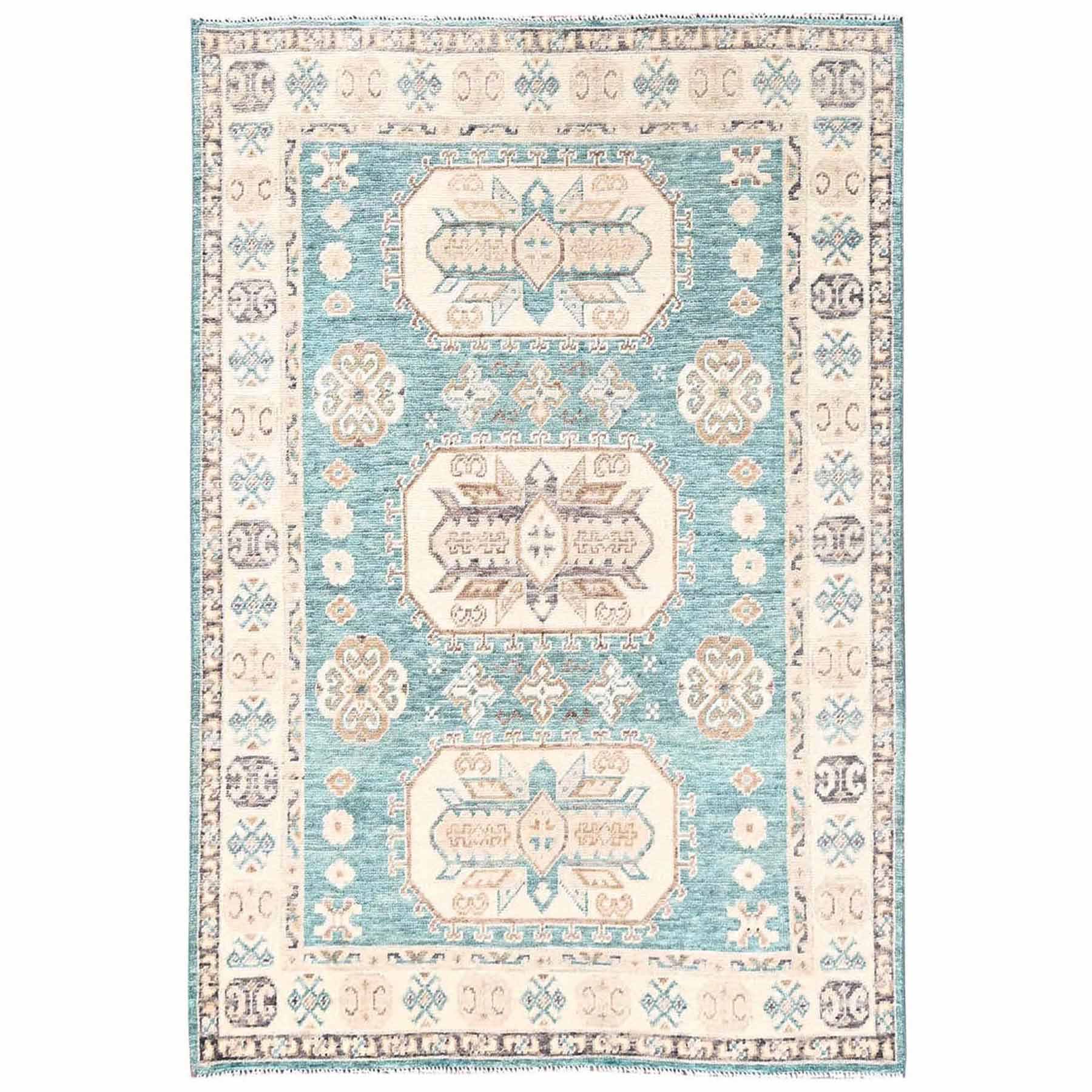 Kazak-Hand-Knotted-Rug-13845