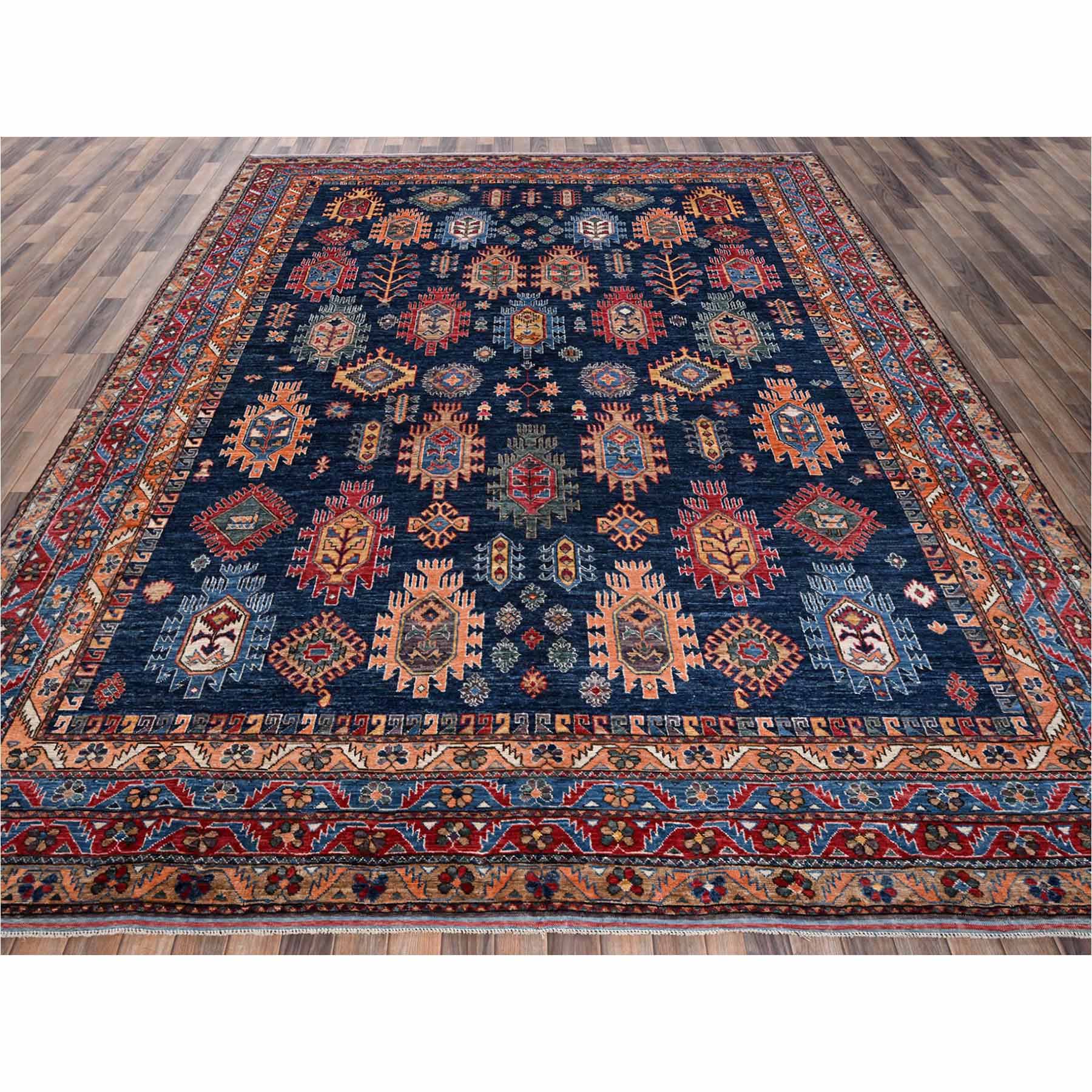 Kazak-Hand-Knotted-Rug-13865