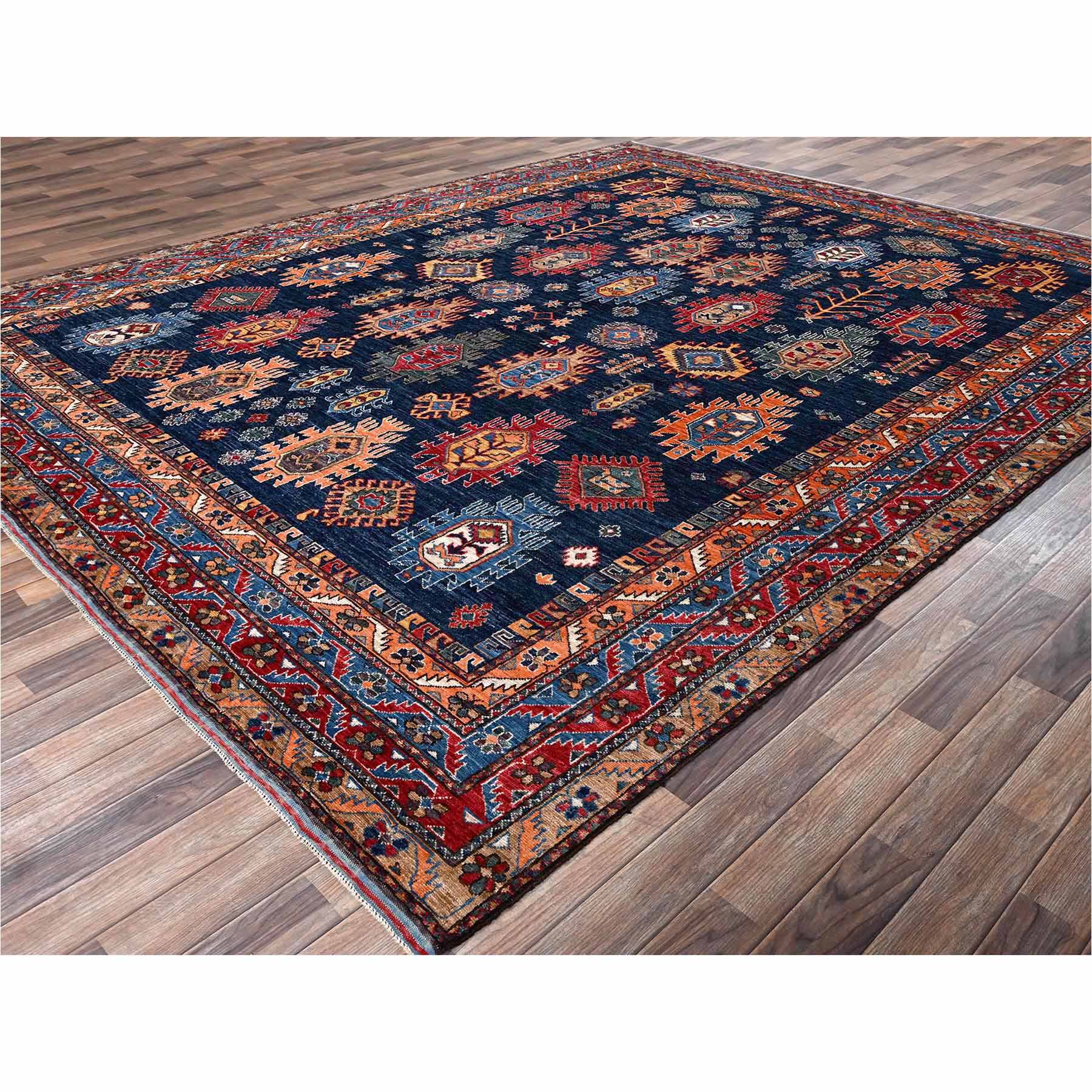 Kazak-Hand-Knotted-Rug-13865