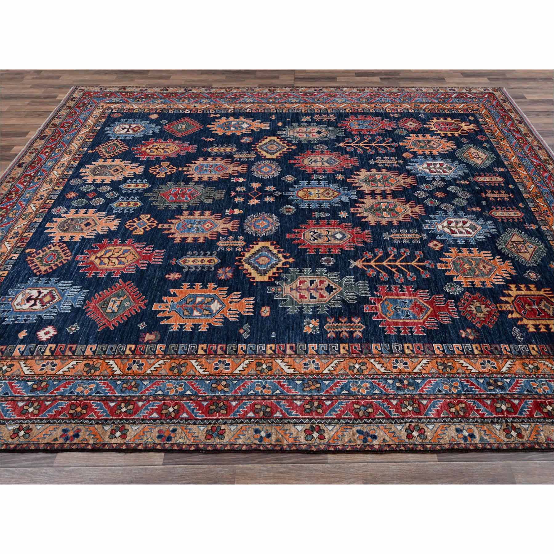 Kazak-Hand-Knotted-Rug-13865