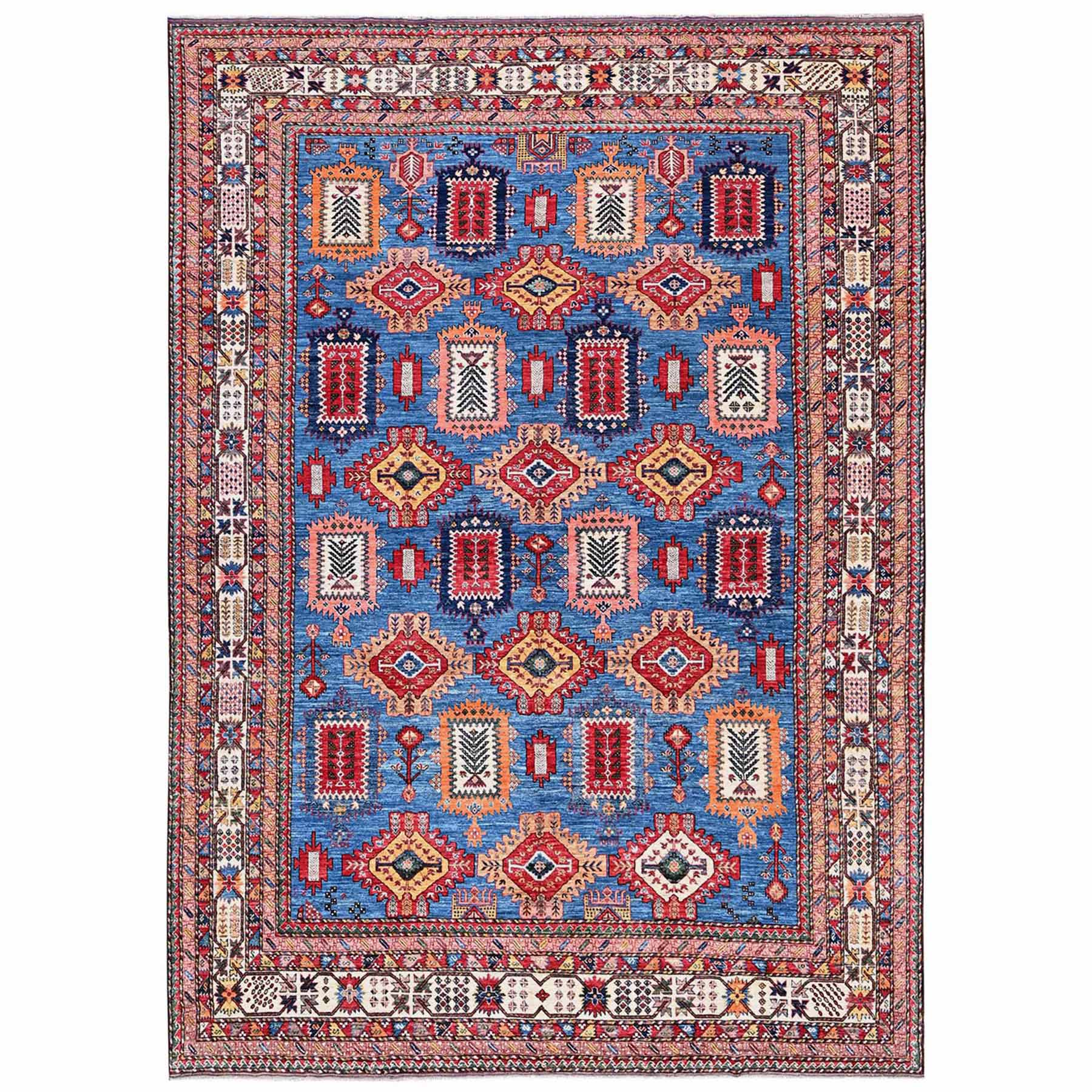 Kazak-Hand-Knotted-Rug-13870