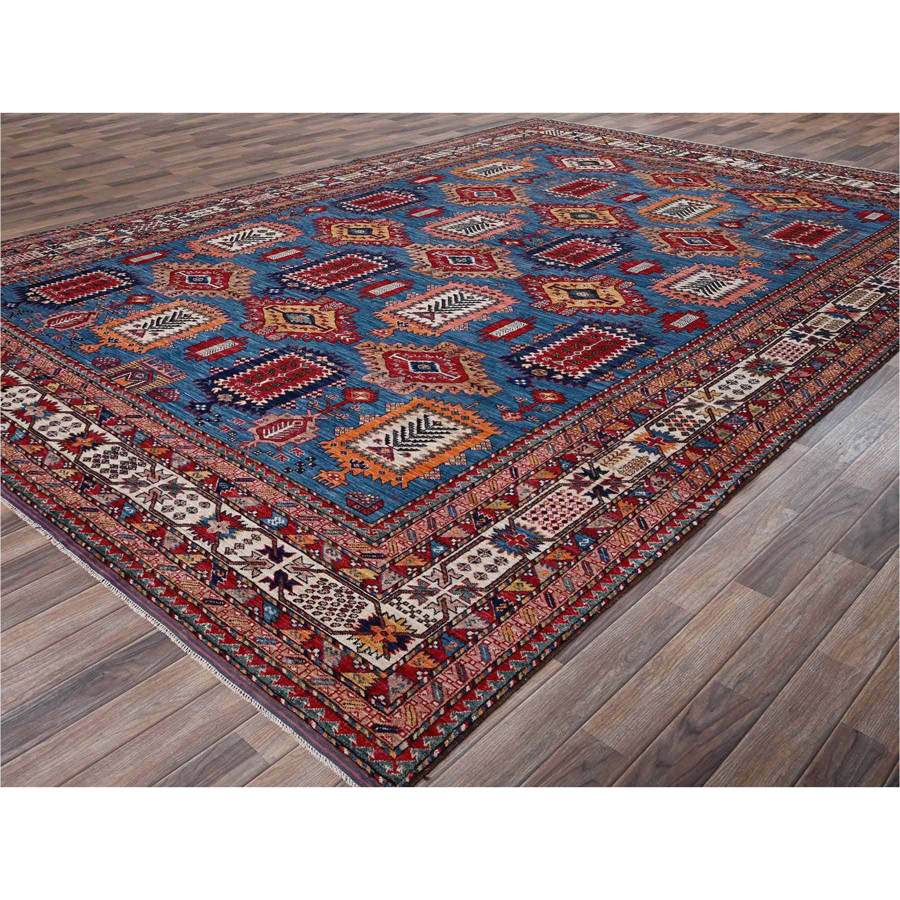Kazak-Hand-Knotted-Rug-13870