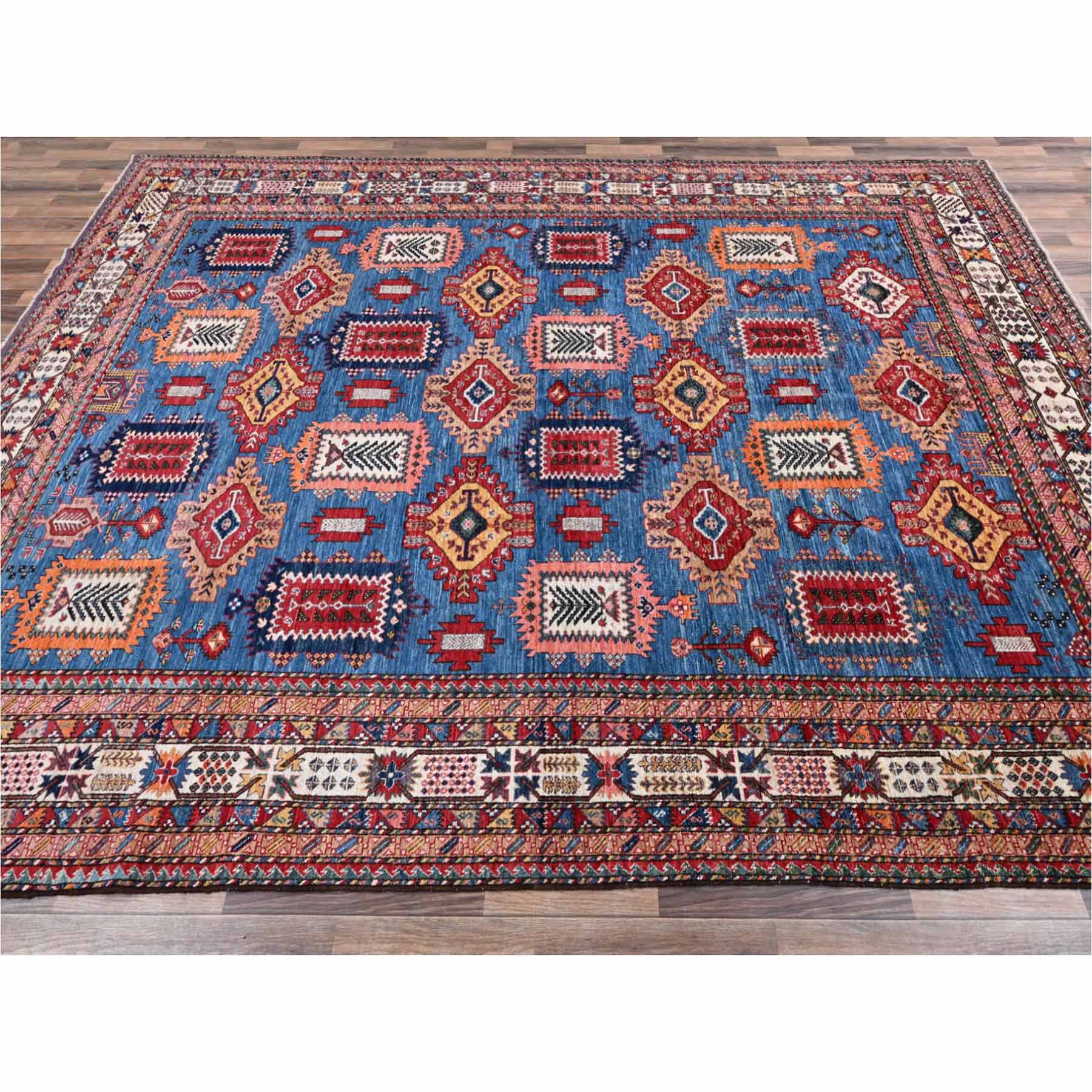 Kazak-Hand-Knotted-Rug-13870