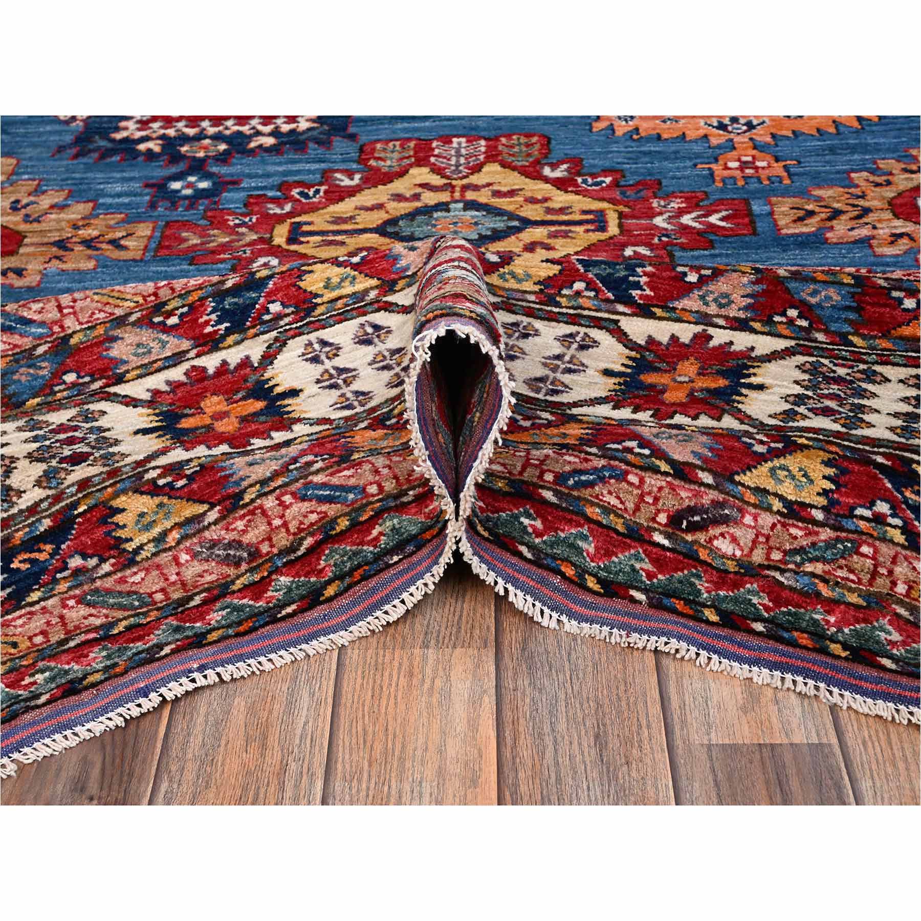 Kazak-Hand-Knotted-Rug-13870