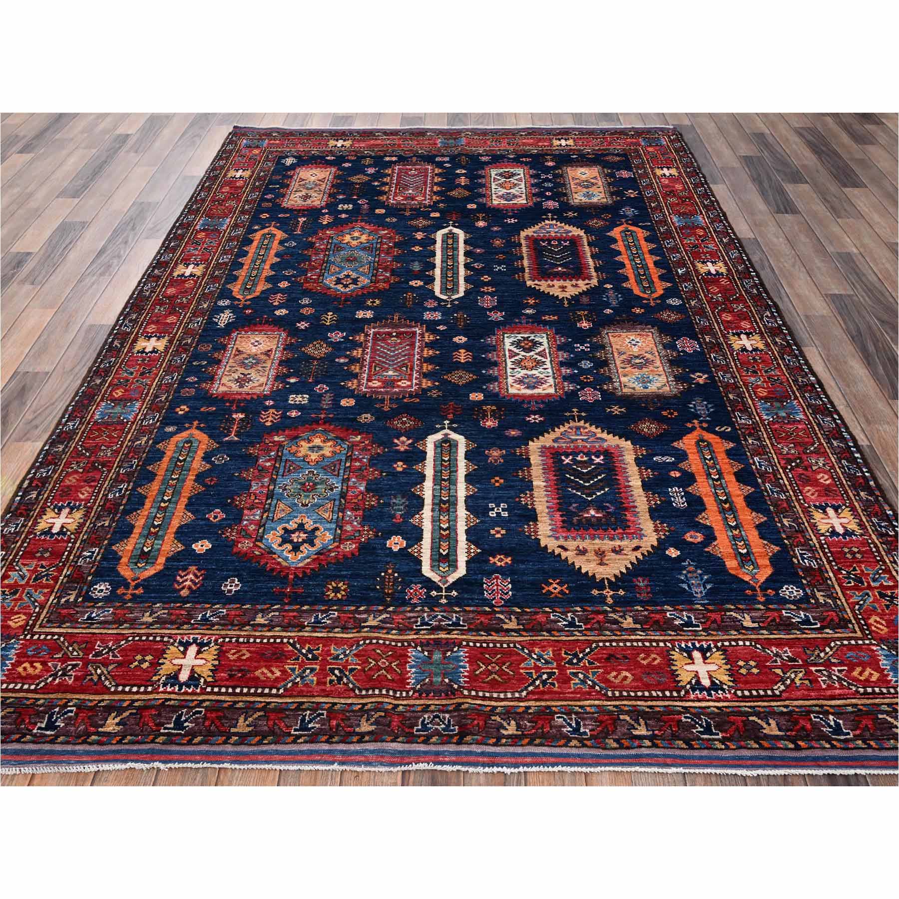 Kazak-Hand-Knotted-Rug-13900