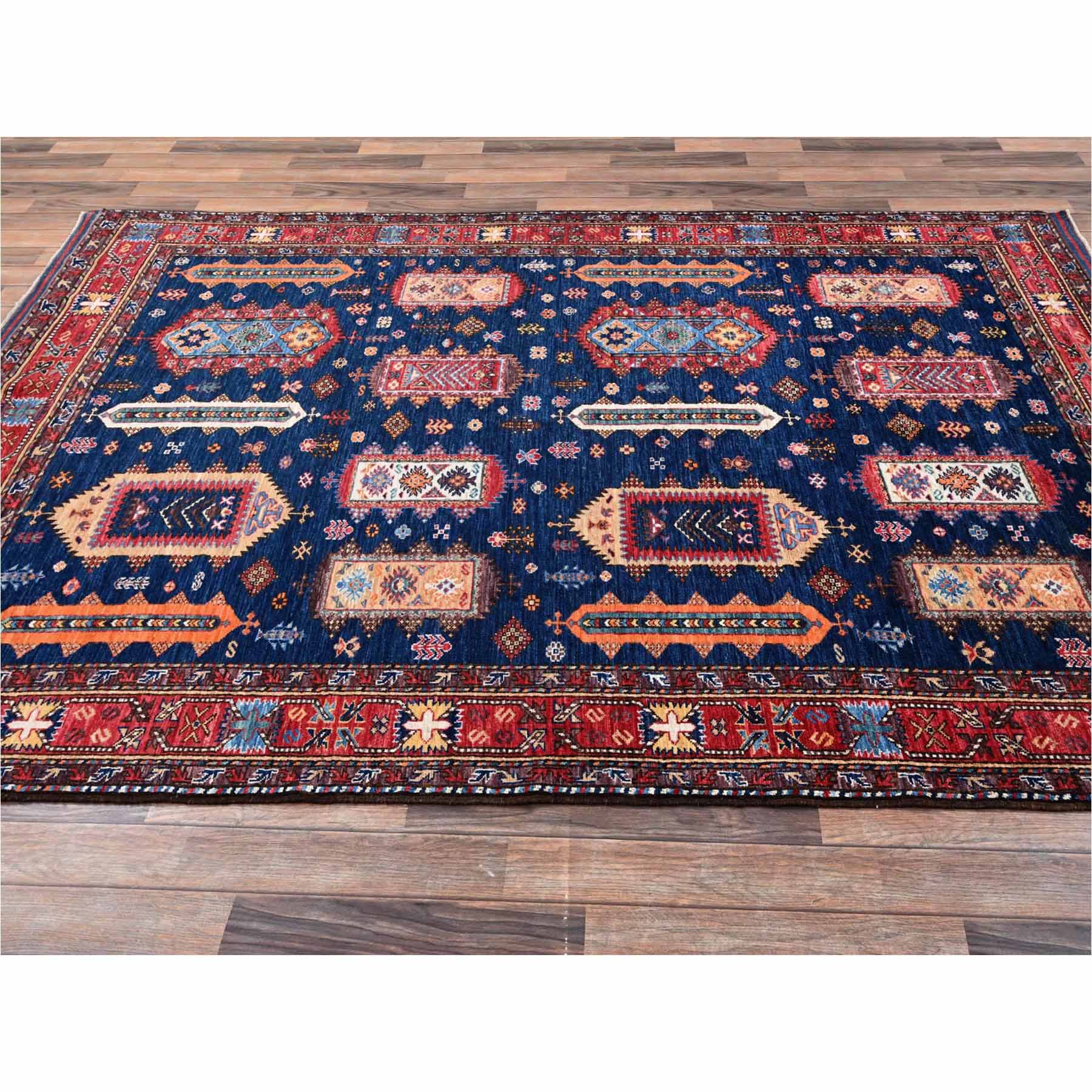 Kazak-Hand-Knotted-Rug-13900