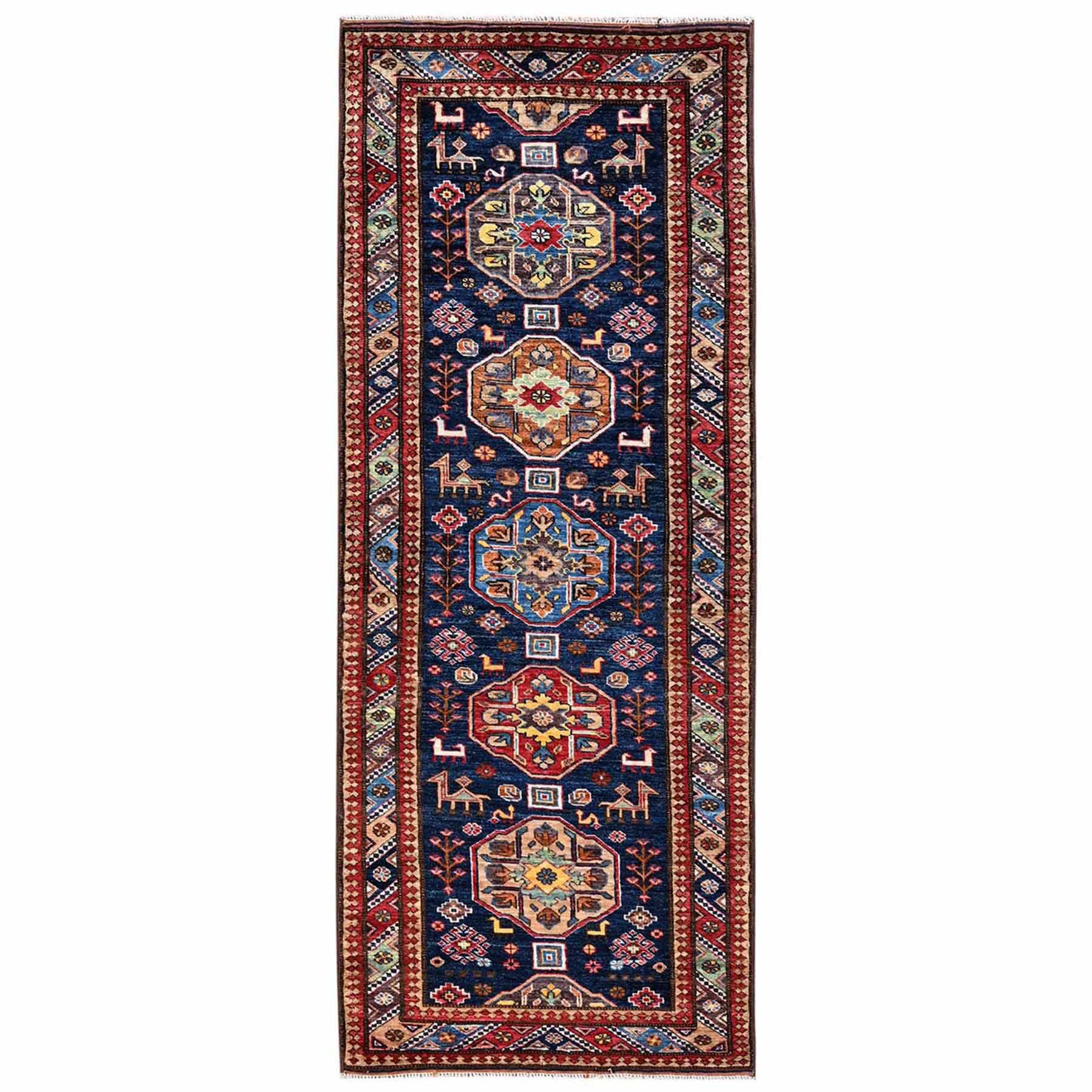 Kazak-Hand-Knotted-Rug-13910