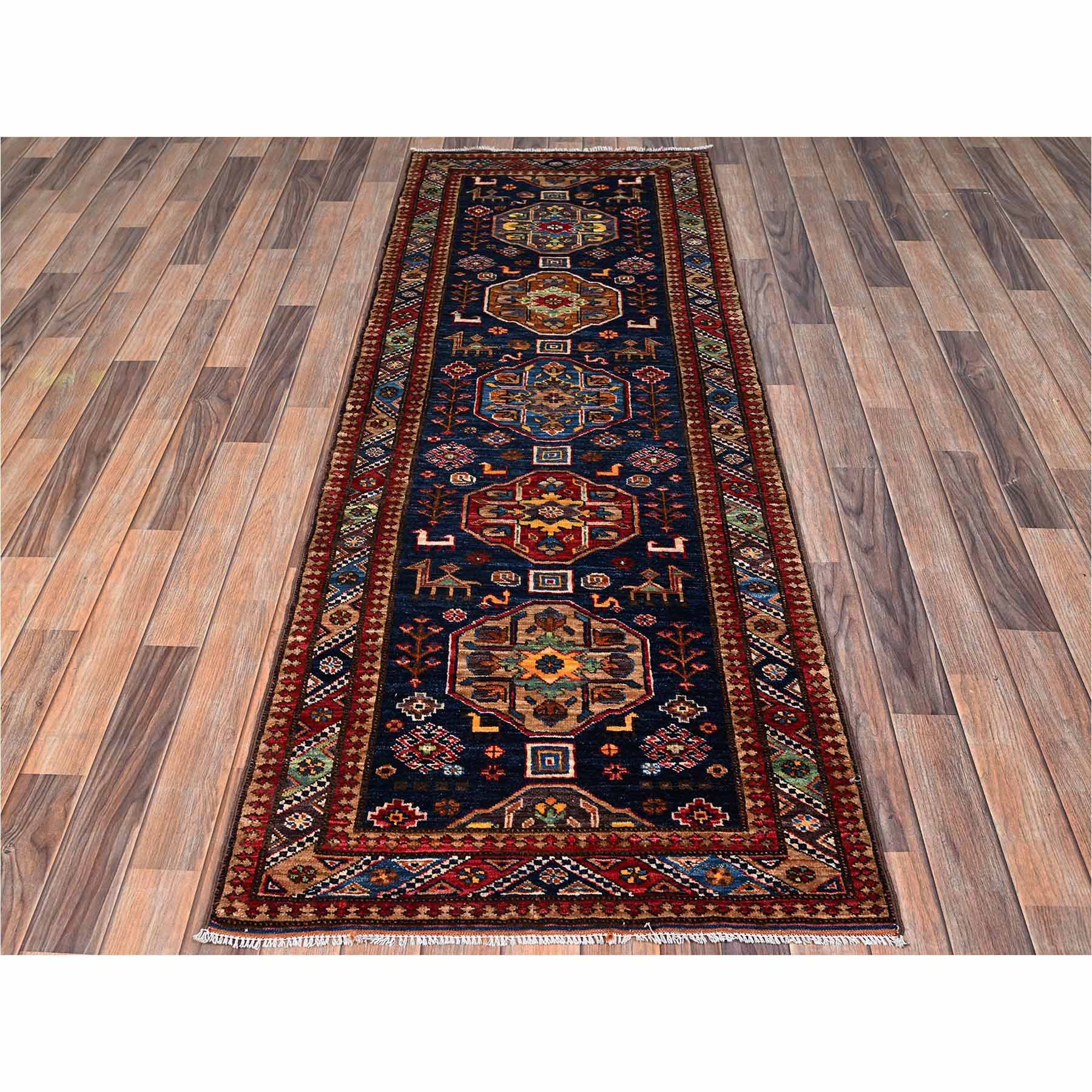 Kazak-Hand-Knotted-Rug-13910