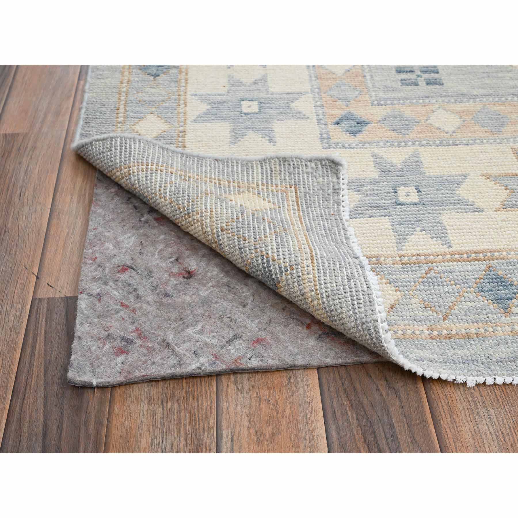 Oushak-And-Peshawar-Hand-Knotted-Rug-12800