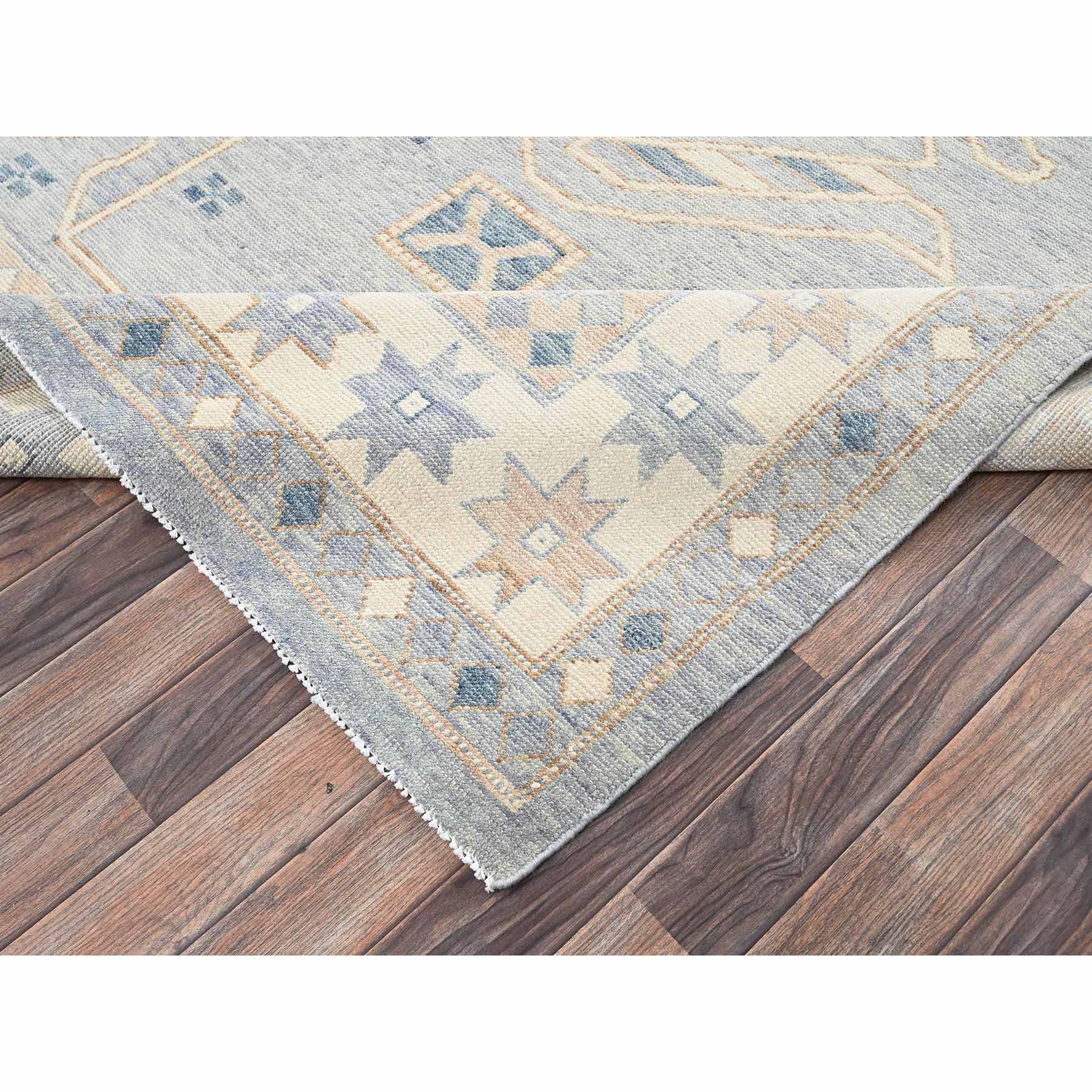 Oushak-And-Peshawar-Hand-Knotted-Rug-12800