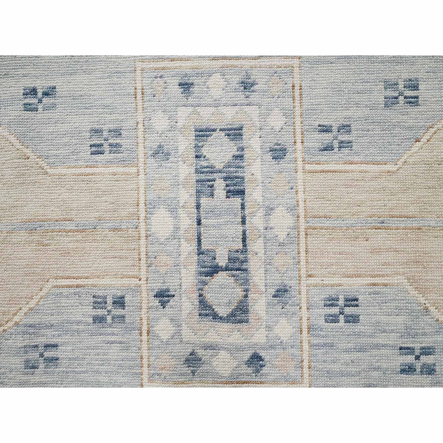 Oushak-And-Peshawar-Hand-Knotted-Rug-12800