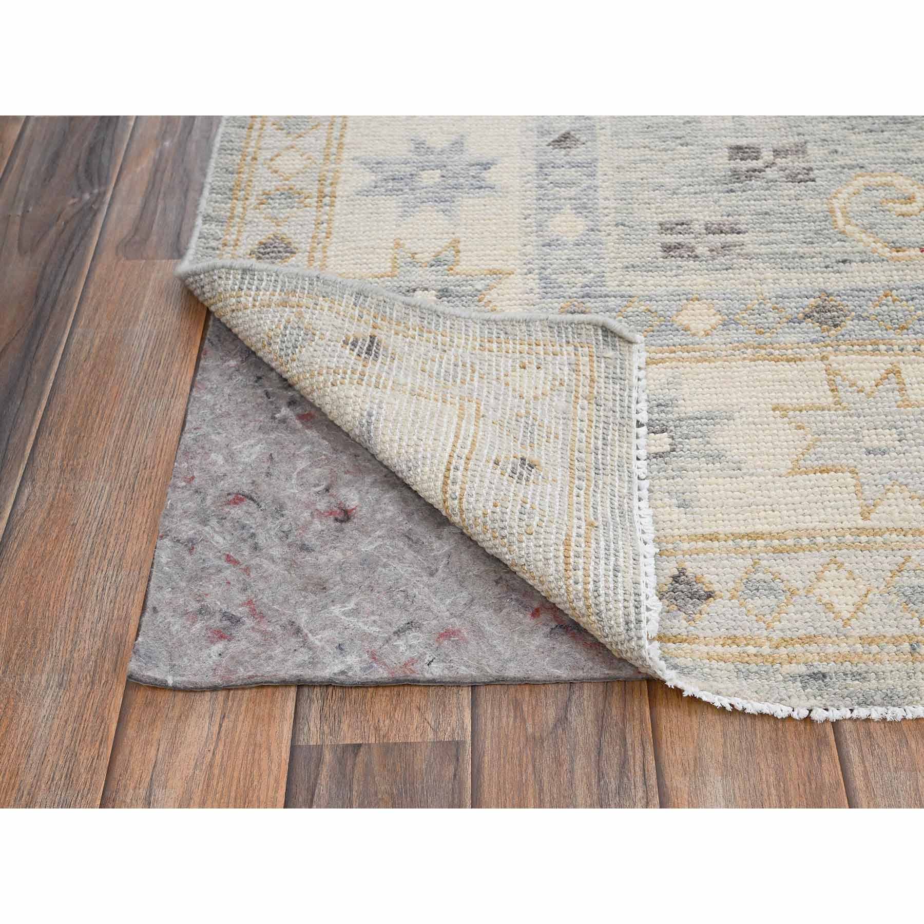 Oushak-And-Peshawar-Hand-Knotted-Rug-12805