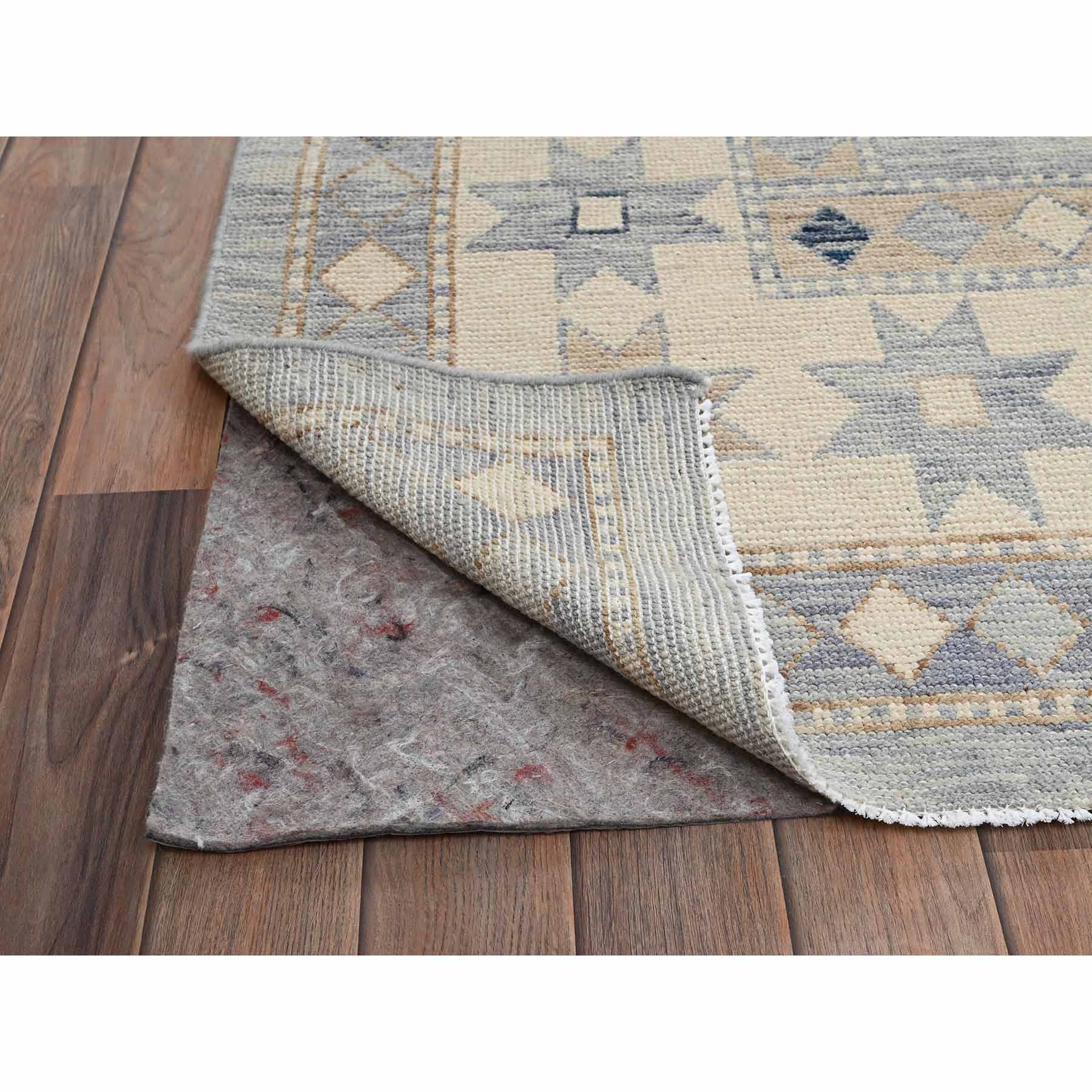Oushak-And-Peshawar-Hand-Knotted-Rug-12810