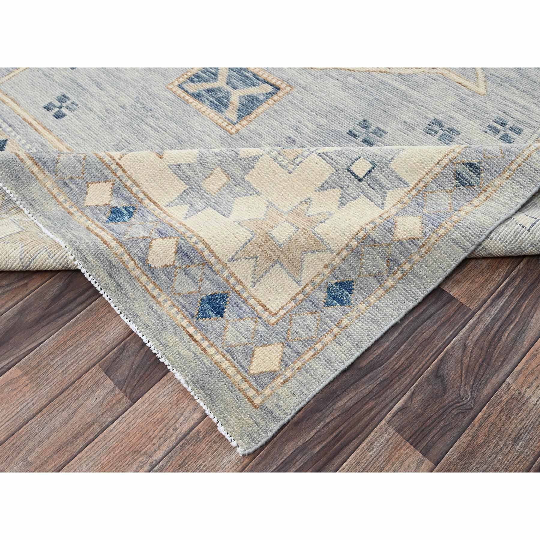 Oushak-And-Peshawar-Hand-Knotted-Rug-12810
