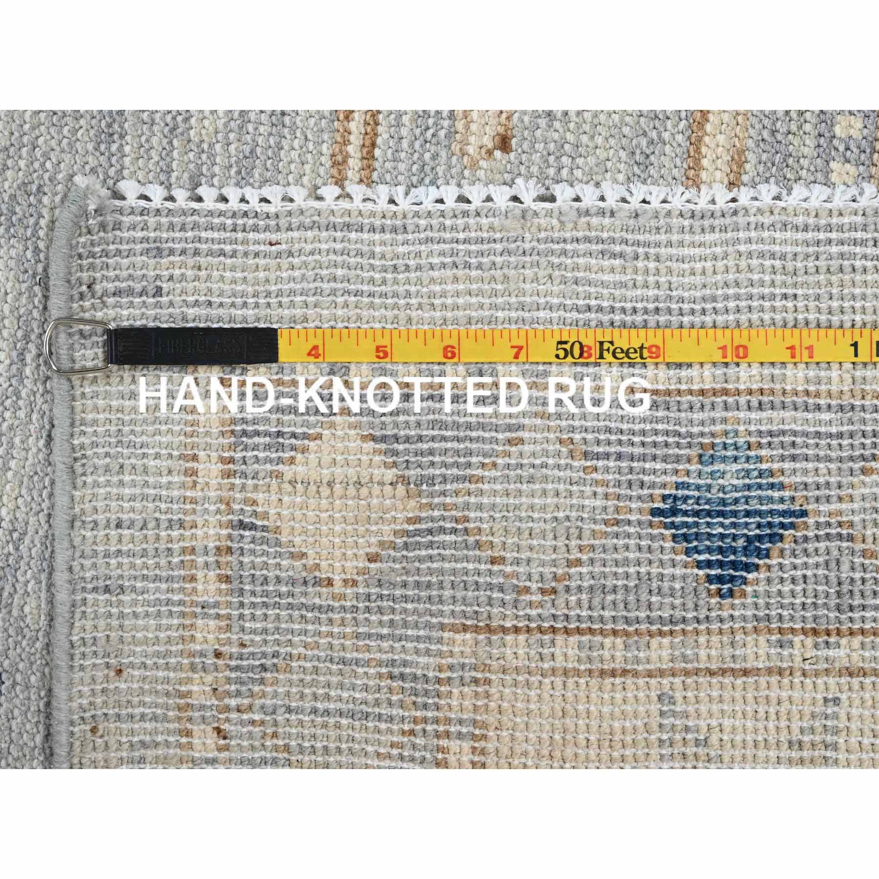 Oushak-And-Peshawar-Hand-Knotted-Rug-12810