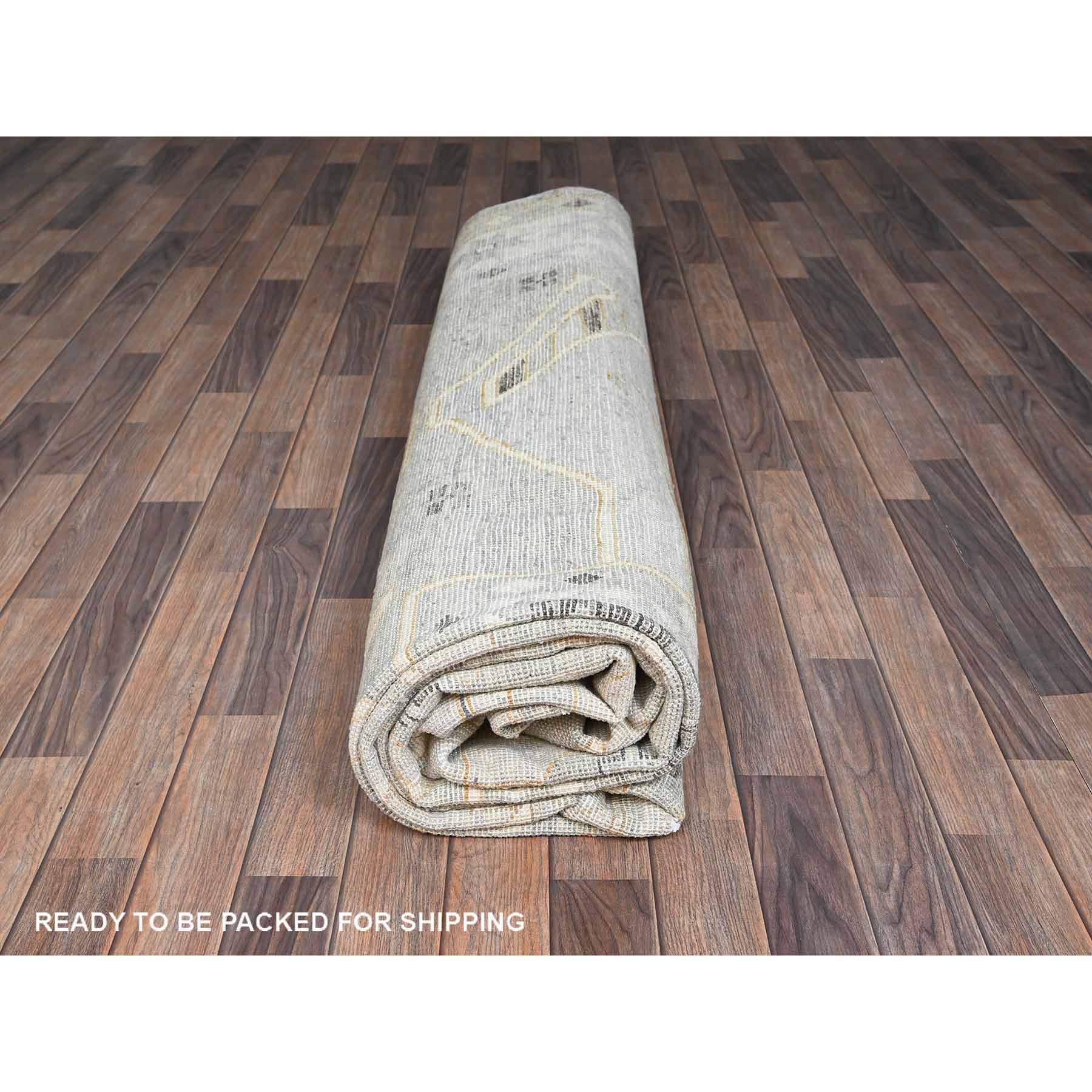 Oushak-And-Peshawar-Hand-Knotted-Rug-12815