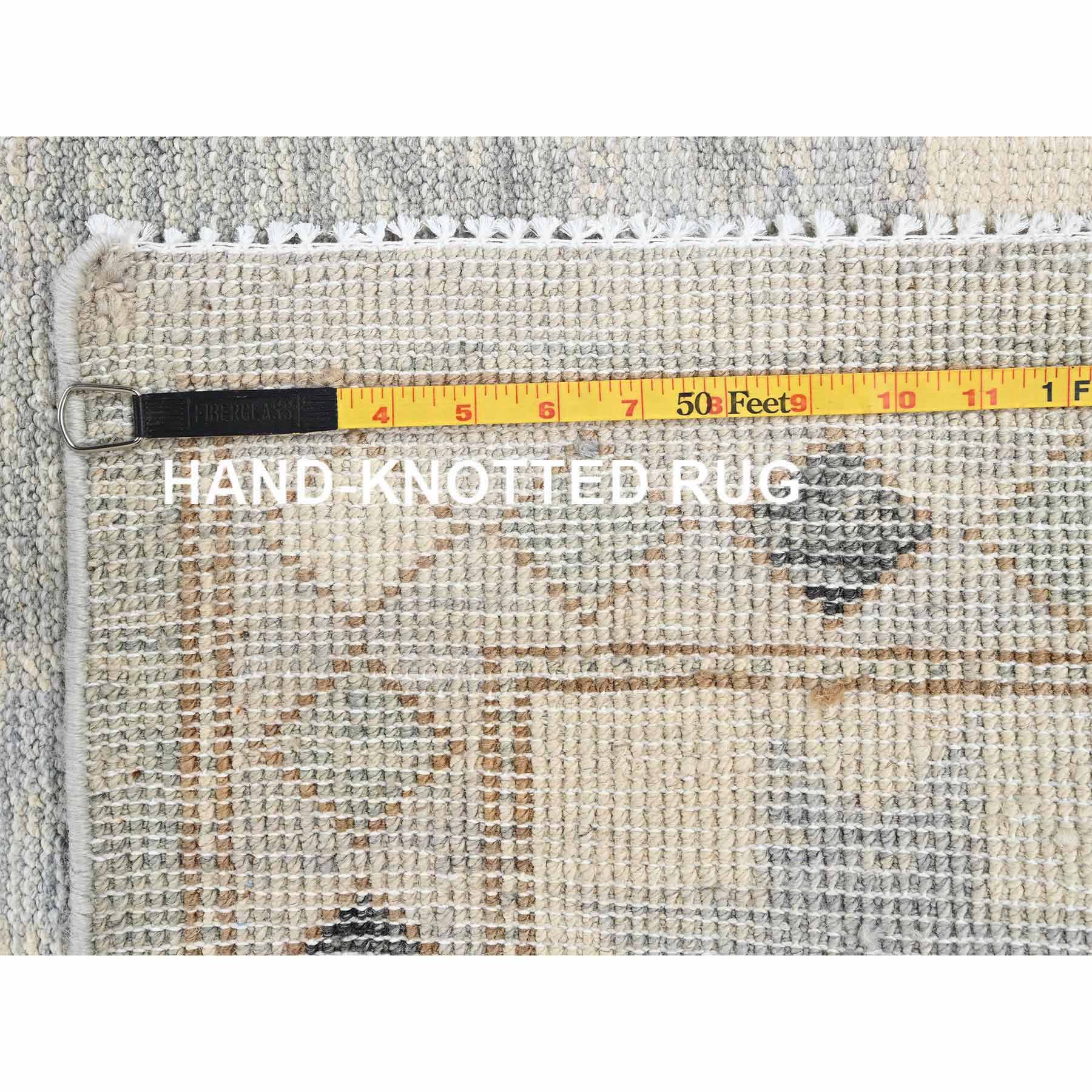Oushak-And-Peshawar-Hand-Knotted-Rug-12815