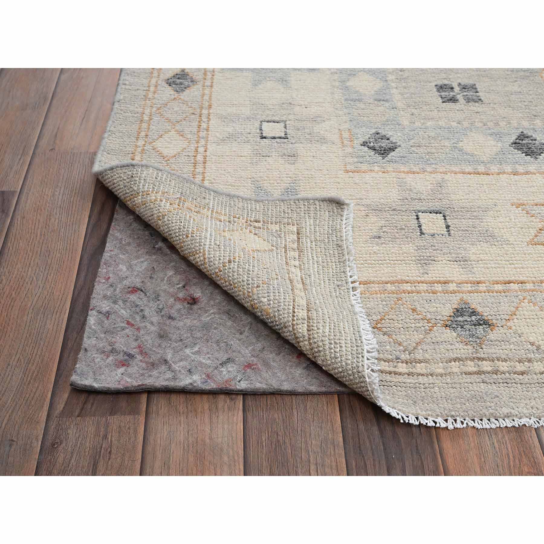 Oushak-And-Peshawar-Hand-Knotted-Rug-12825