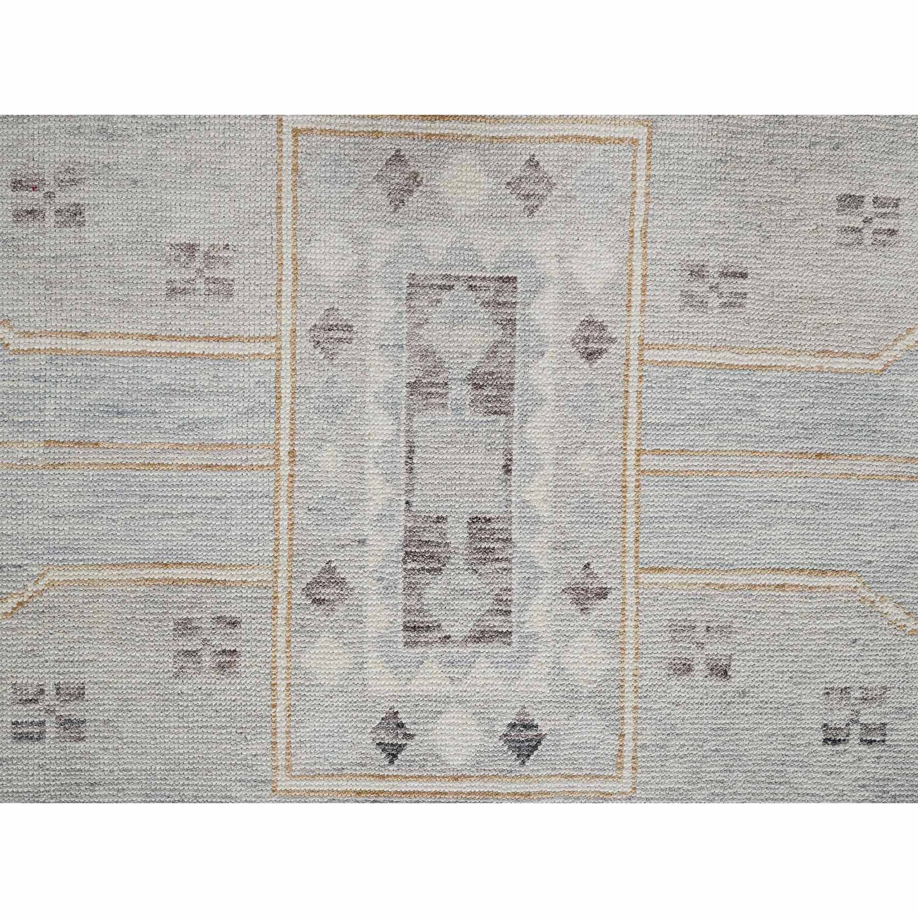 Oushak-And-Peshawar-Hand-Knotted-Rug-12825