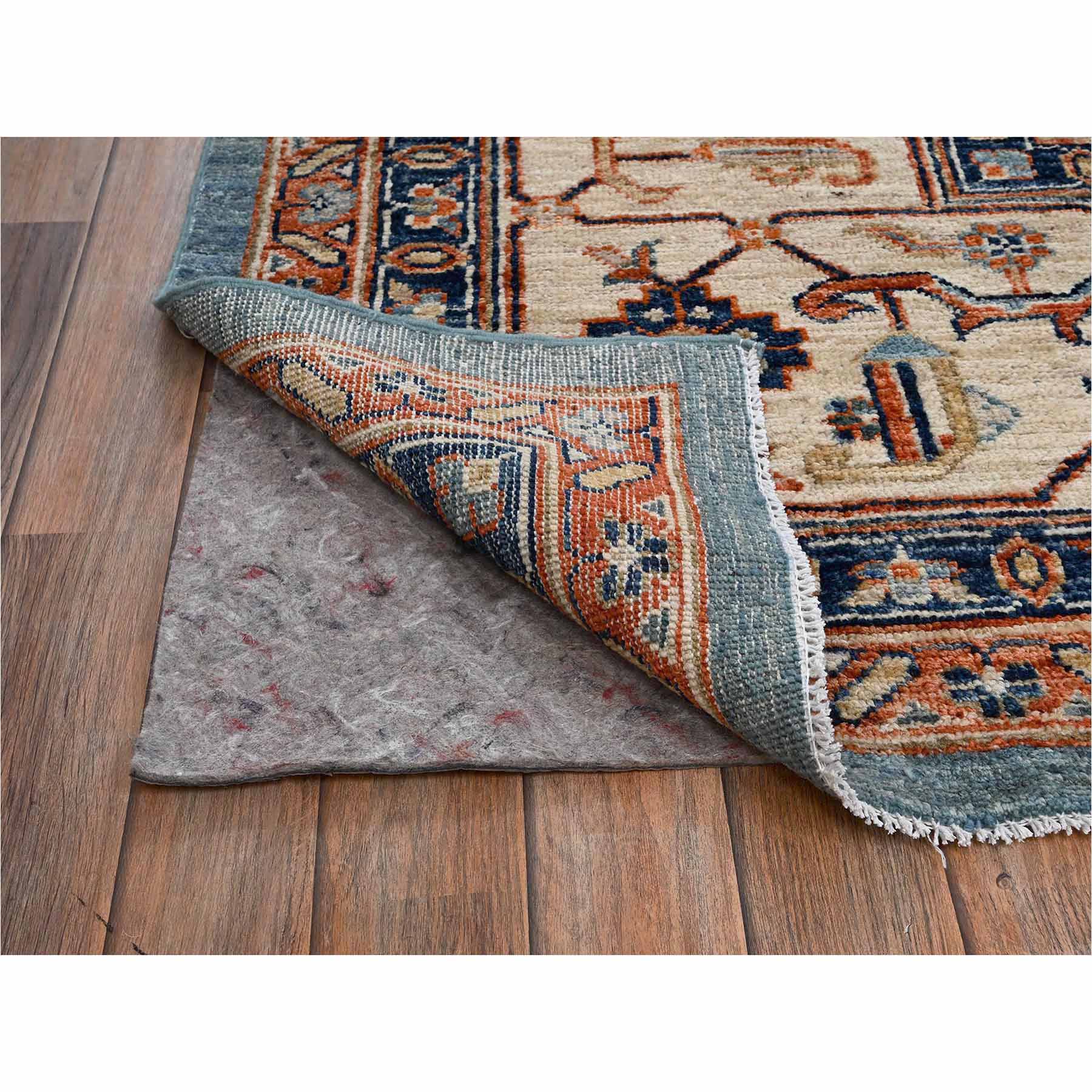 Oushak-And-Peshawar-Hand-Knotted-Rug-13255