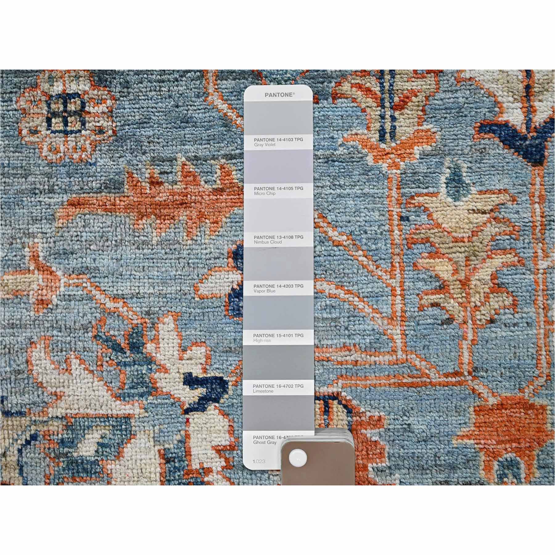 Oushak-And-Peshawar-Hand-Knotted-Rug-13255