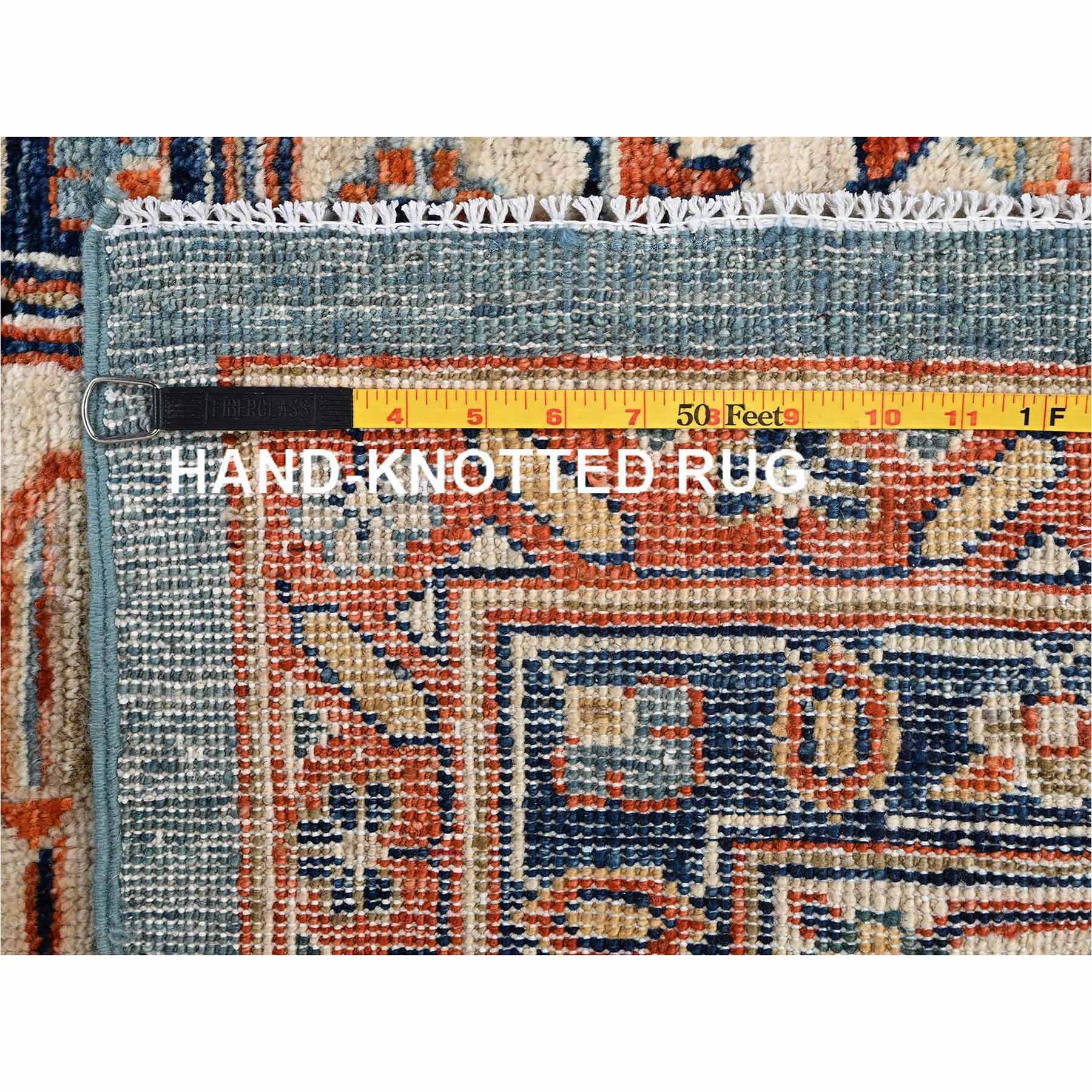 Oushak-And-Peshawar-Hand-Knotted-Rug-13255