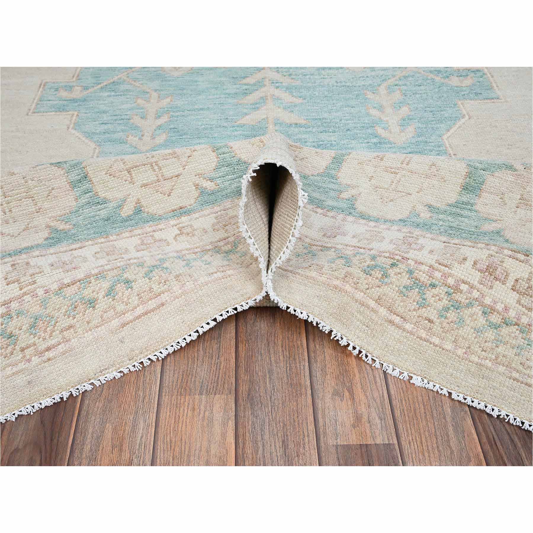 Oushak-And-Peshawar-Hand-Knotted-Rug-13395