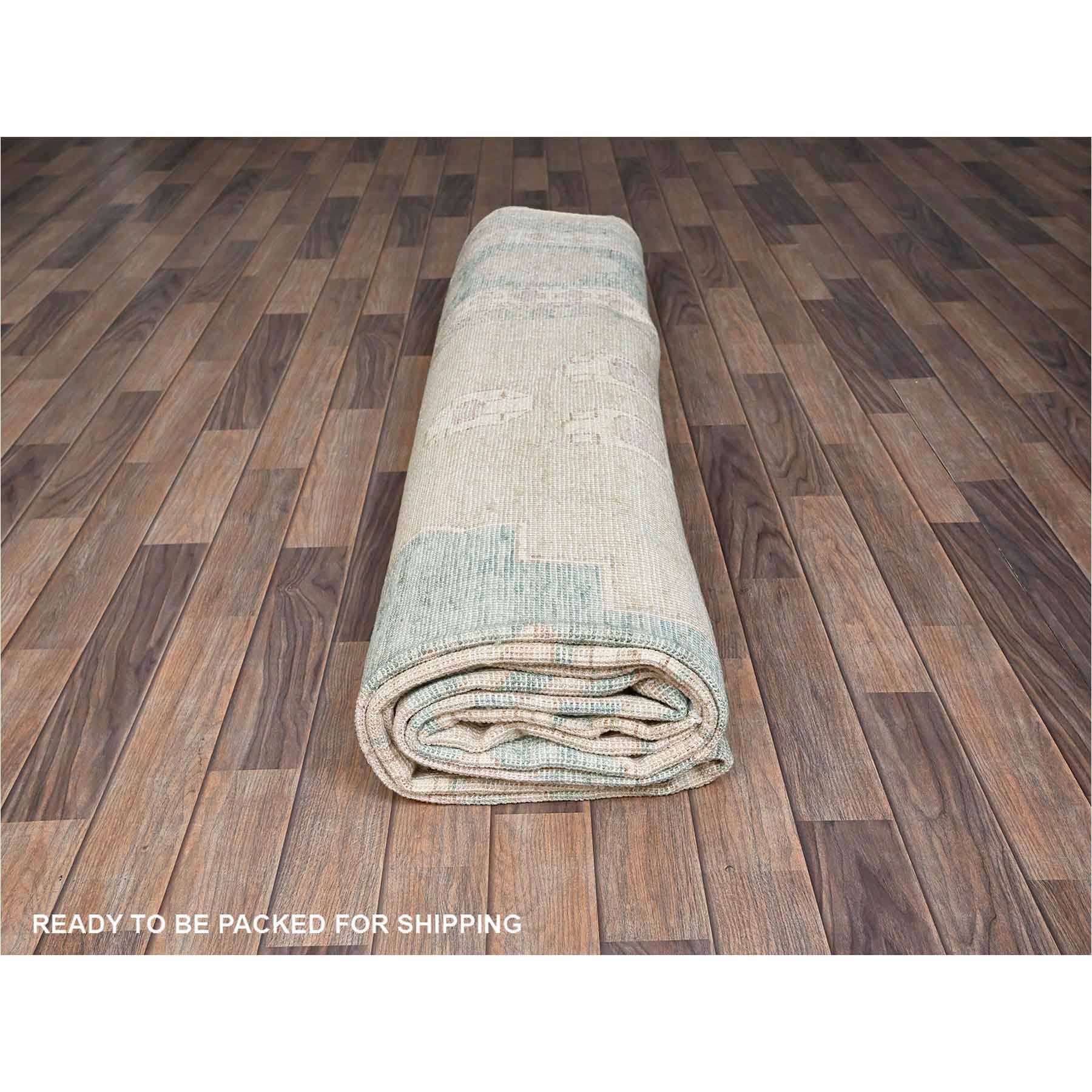 Oushak-And-Peshawar-Hand-Knotted-Rug-13395