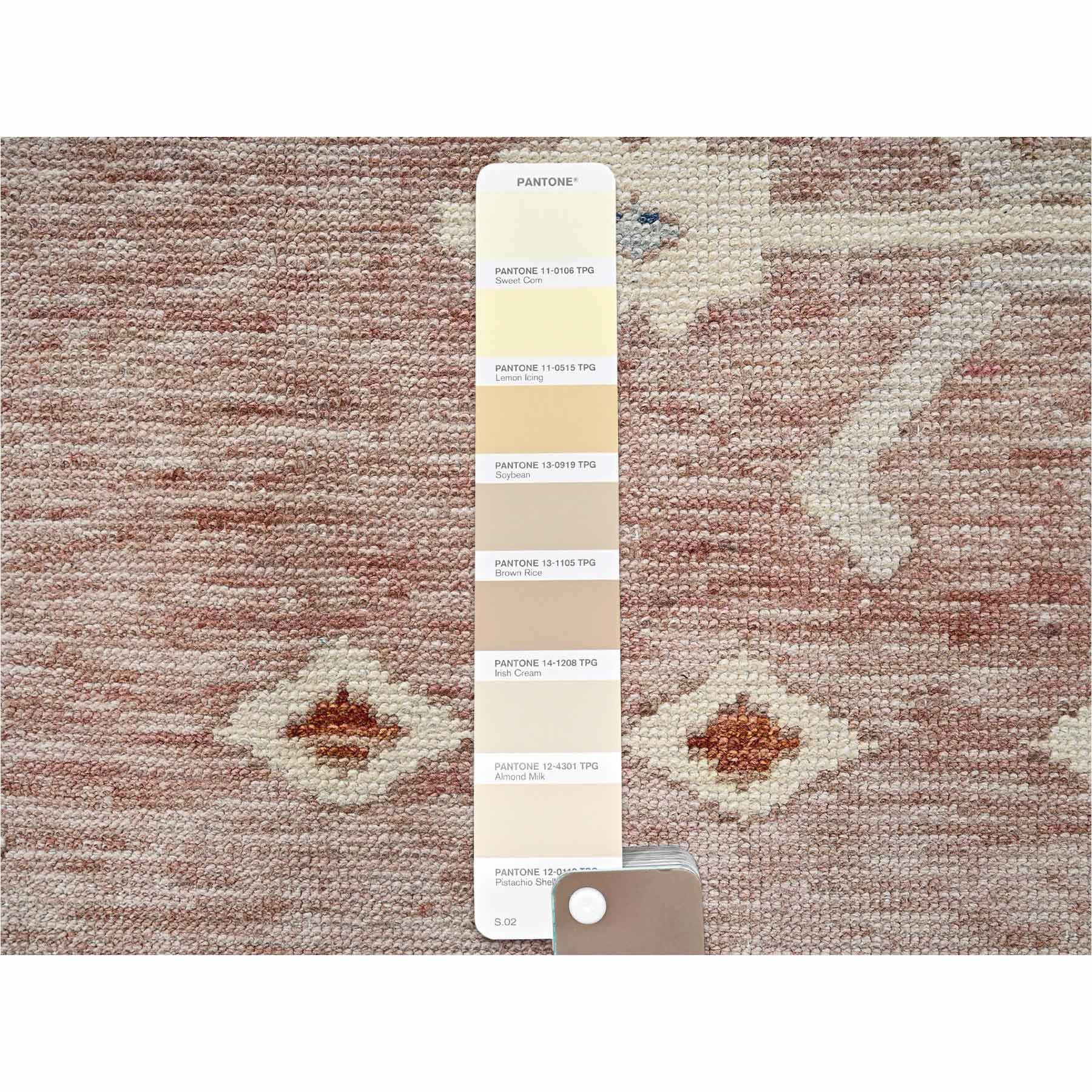 Oushak-And-Peshawar-Hand-Knotted-Rug-13510