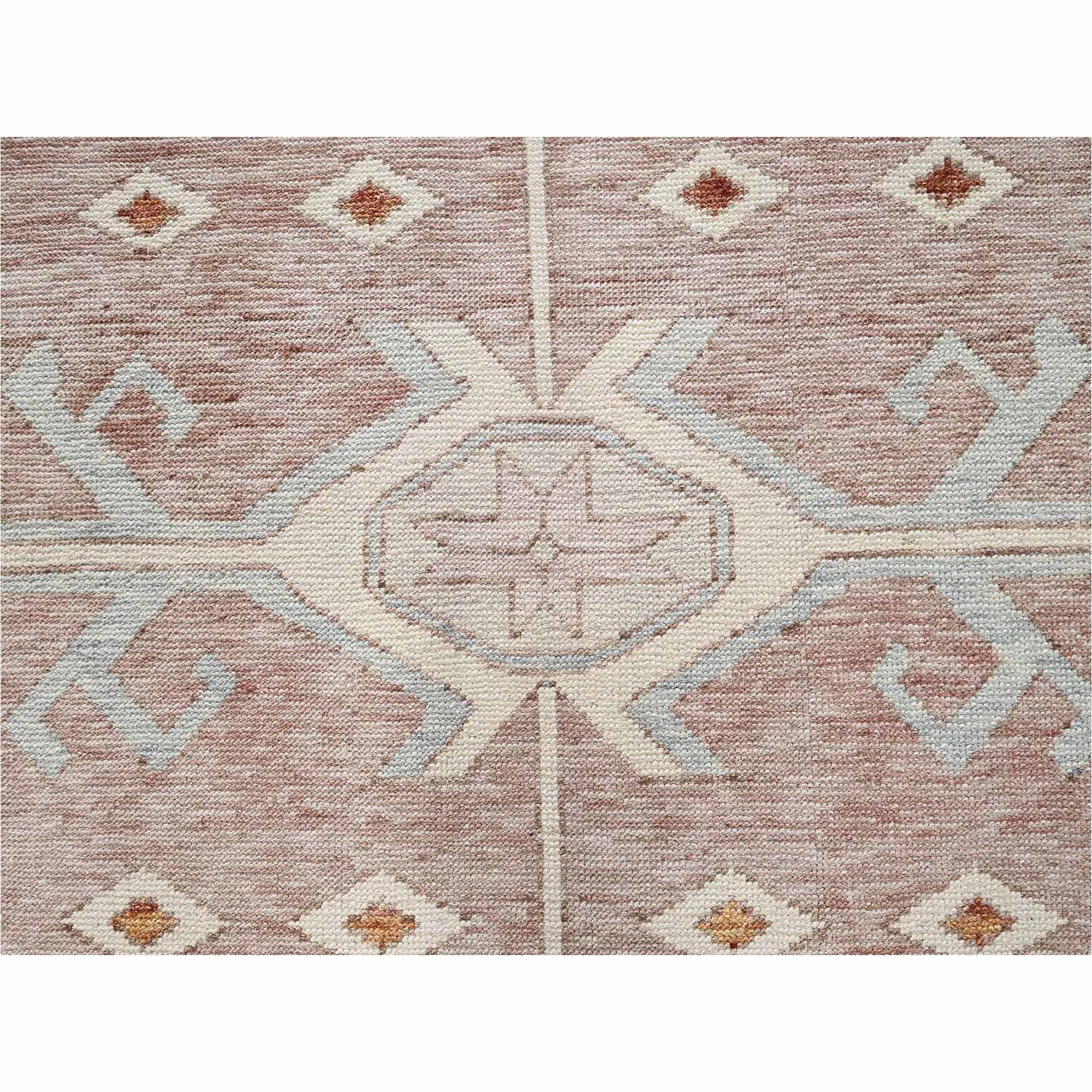 Oushak-And-Peshawar-Hand-Knotted-Rug-13510
