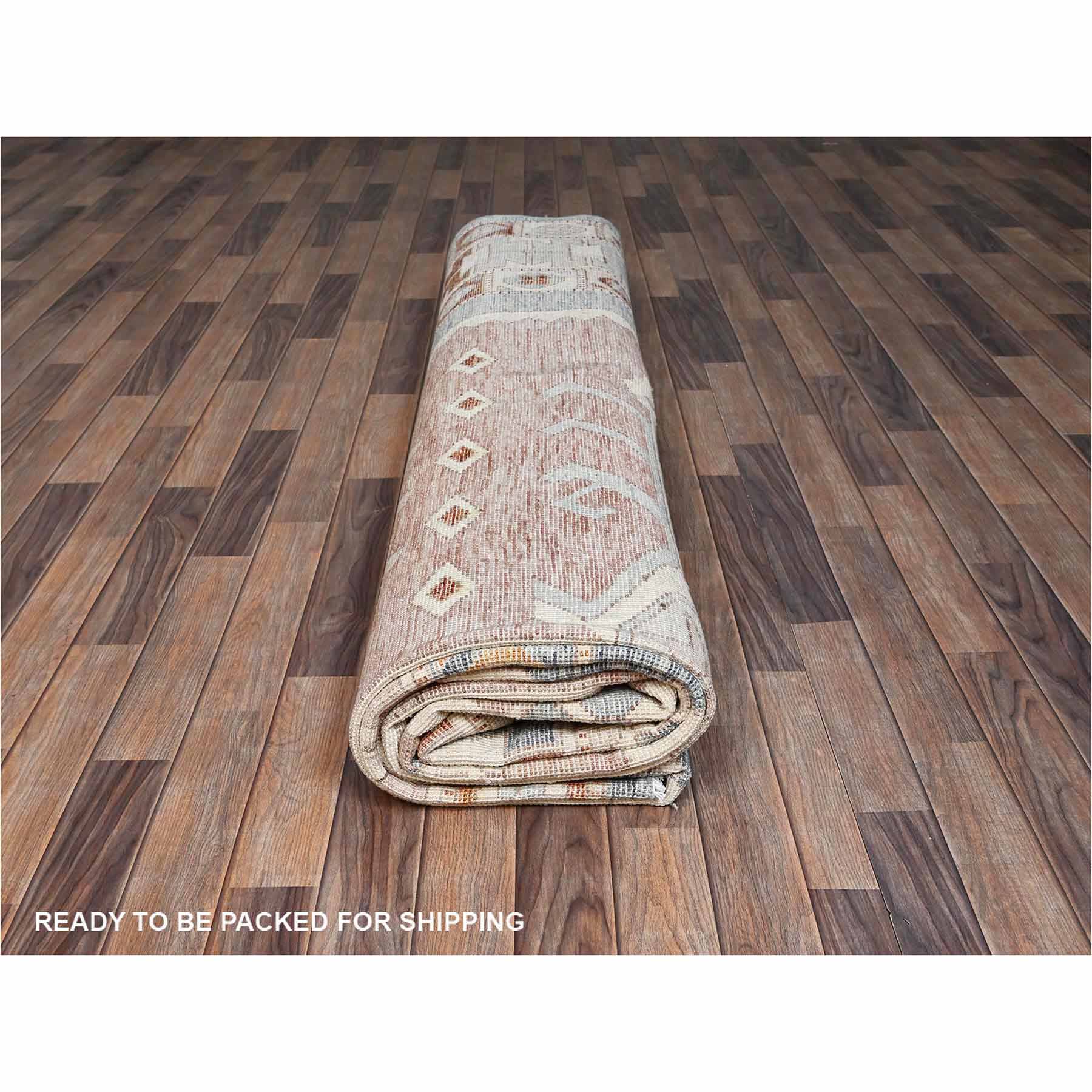 Oushak-And-Peshawar-Hand-Knotted-Rug-13510