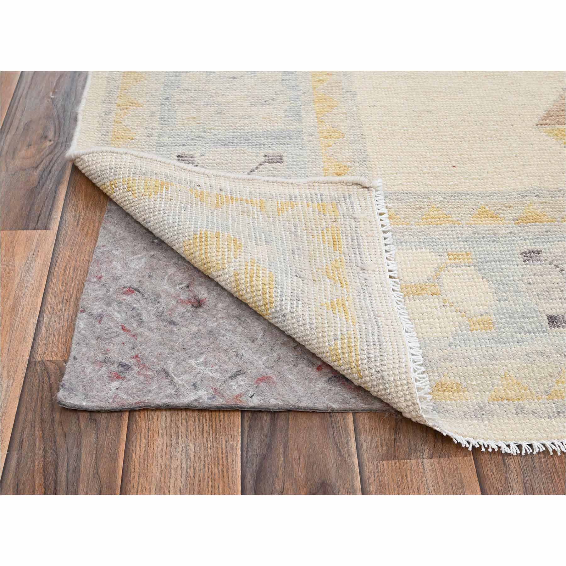 Oushak-And-Peshawar-Hand-Knotted-Rug-13535