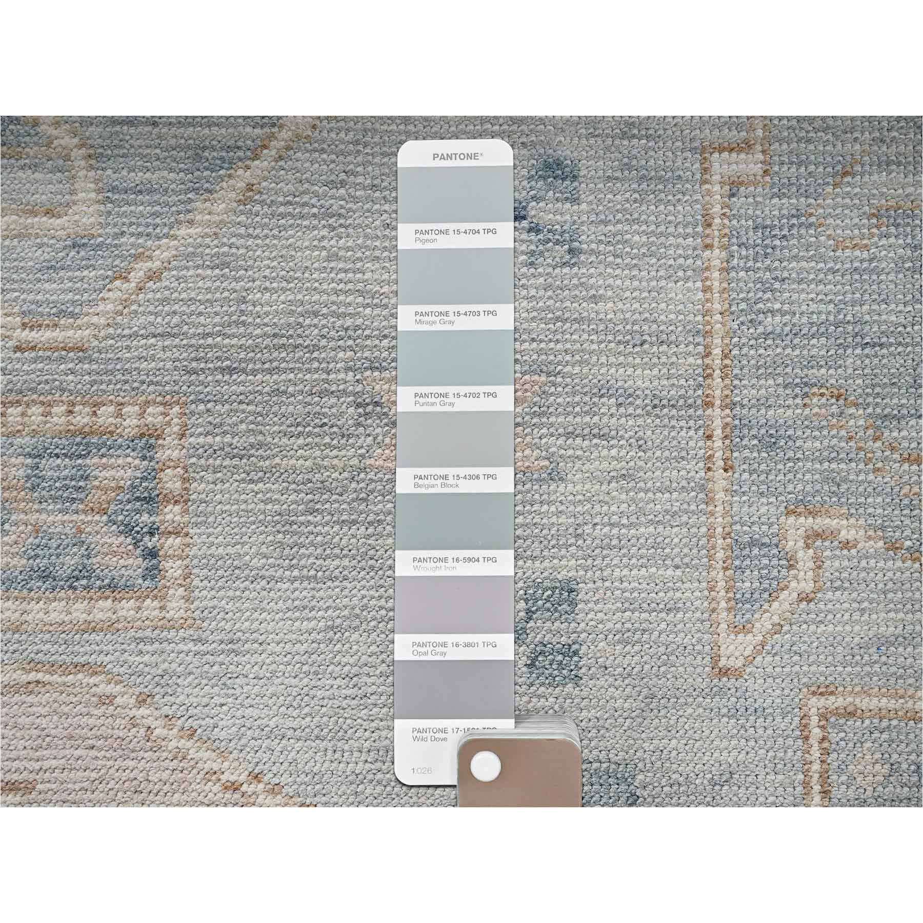 Oushak-And-Peshawar-Hand-Knotted-Rug-13540