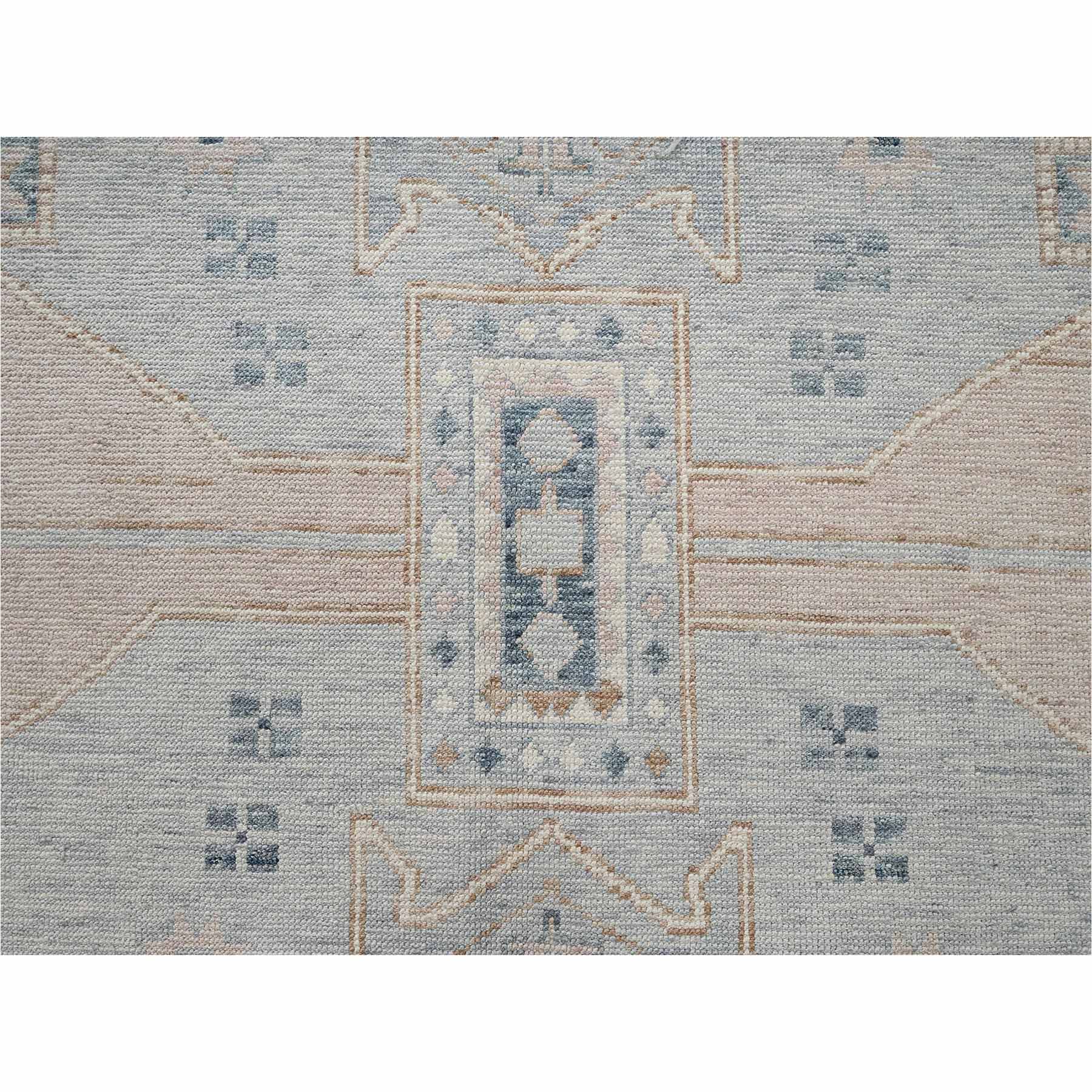 Oushak-And-Peshawar-Hand-Knotted-Rug-13540