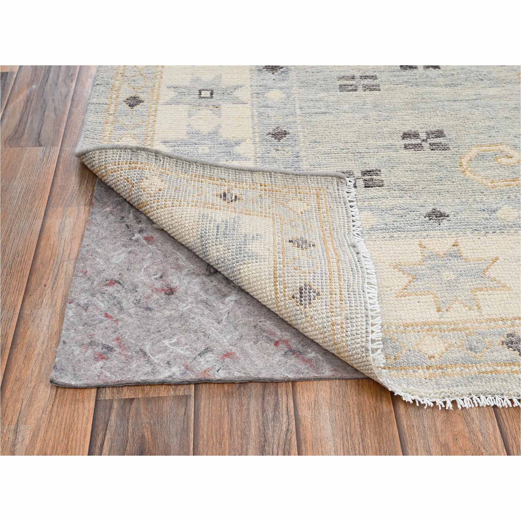 Oushak-And-Peshawar-Hand-Knotted-Rug-13550