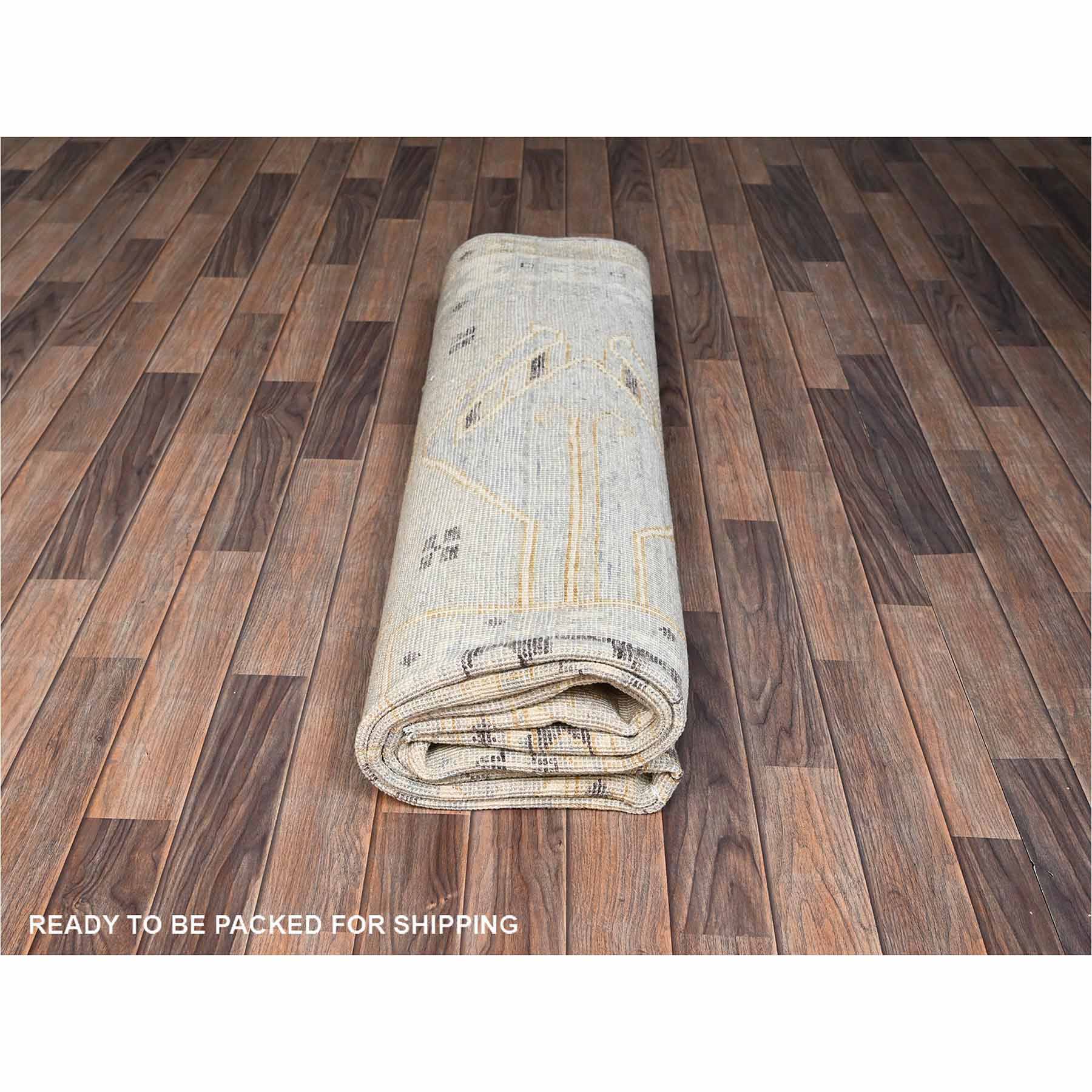 Oushak-And-Peshawar-Hand-Knotted-Rug-13550