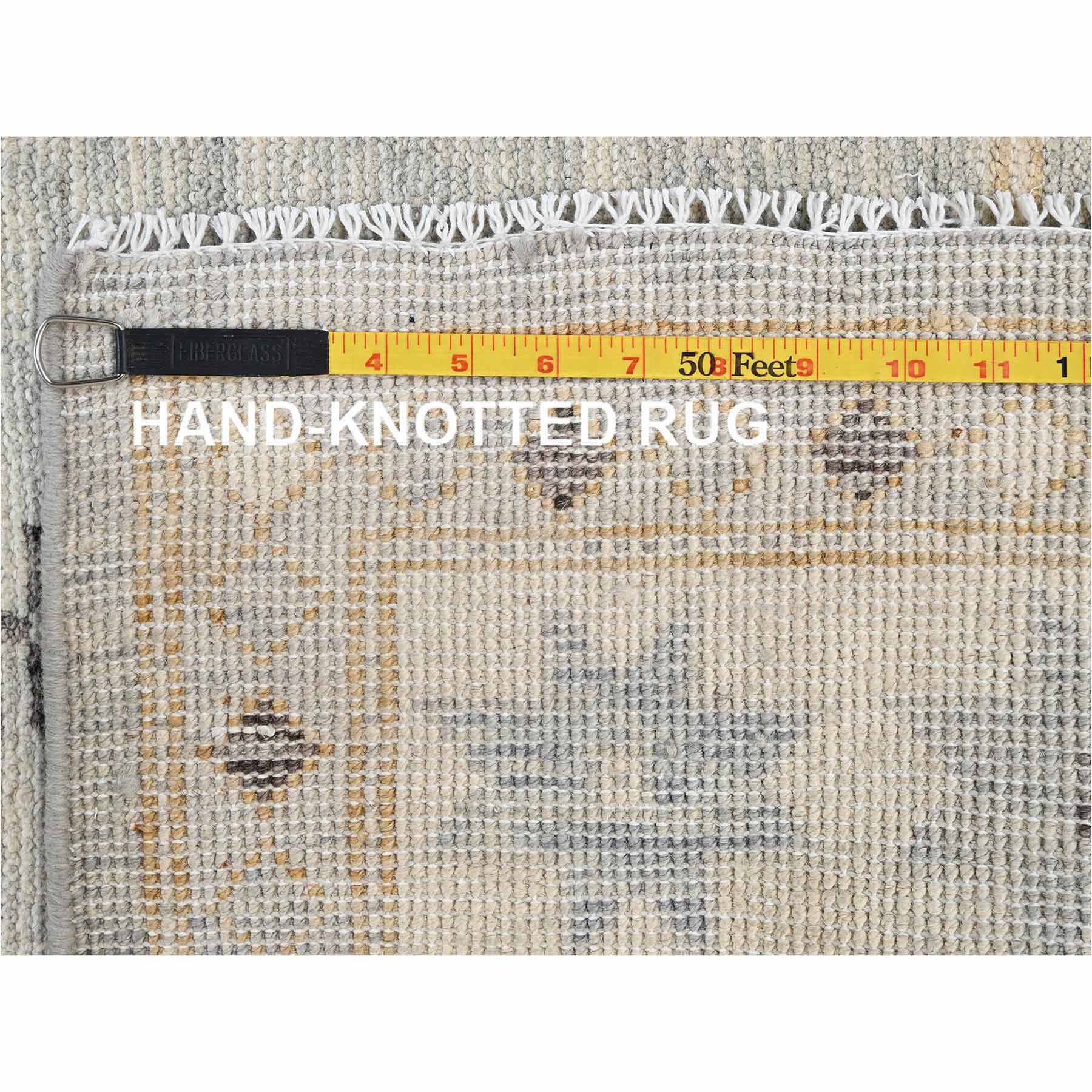 Oushak-And-Peshawar-Hand-Knotted-Rug-13550