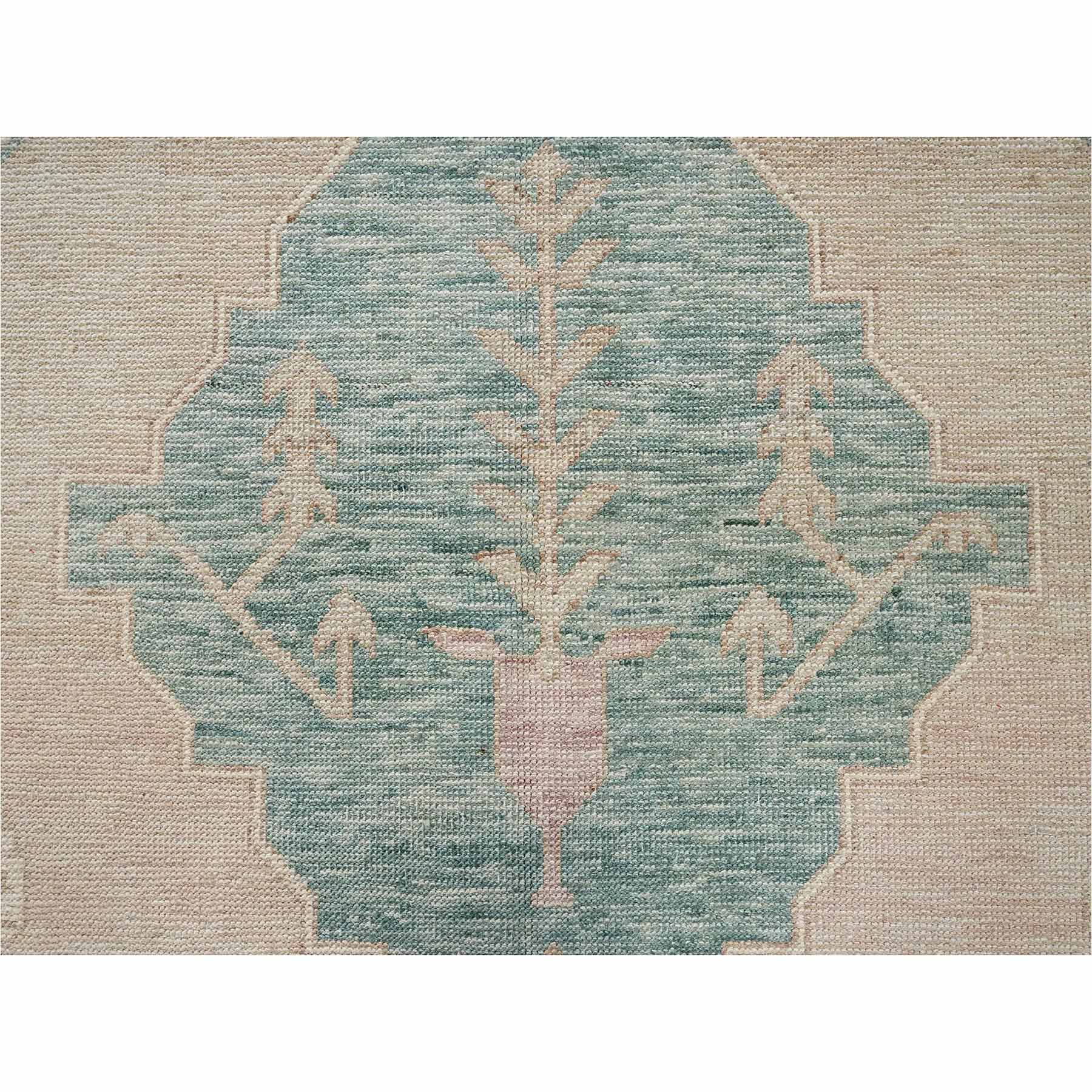 Oushak-And-Peshawar-Hand-Knotted-Rug-13560