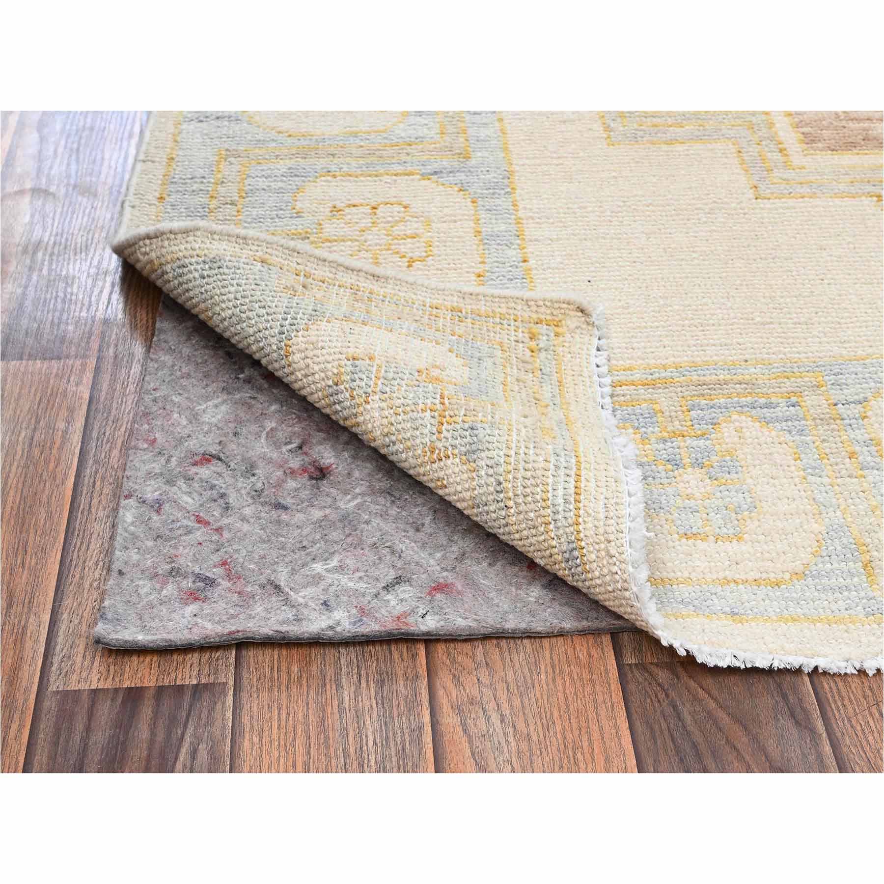 Oushak-And-Peshawar-Hand-Knotted-Rug-13565