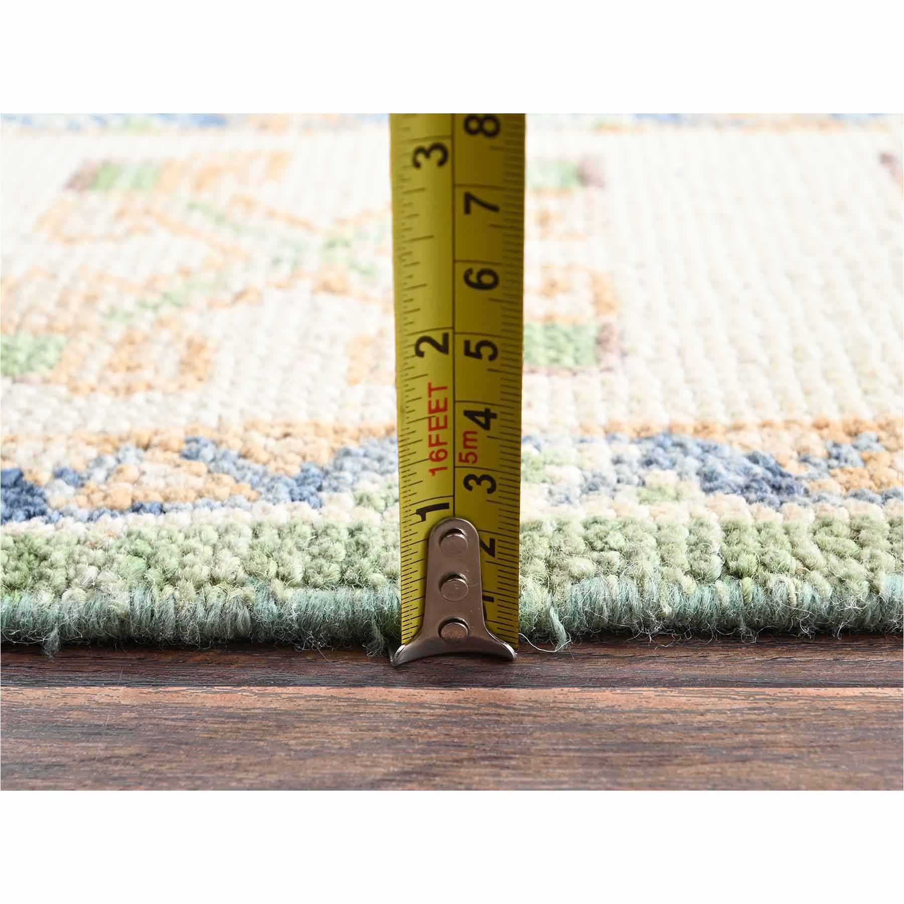 Oushak-And-Peshawar-Hand-Knotted-Rug-13570